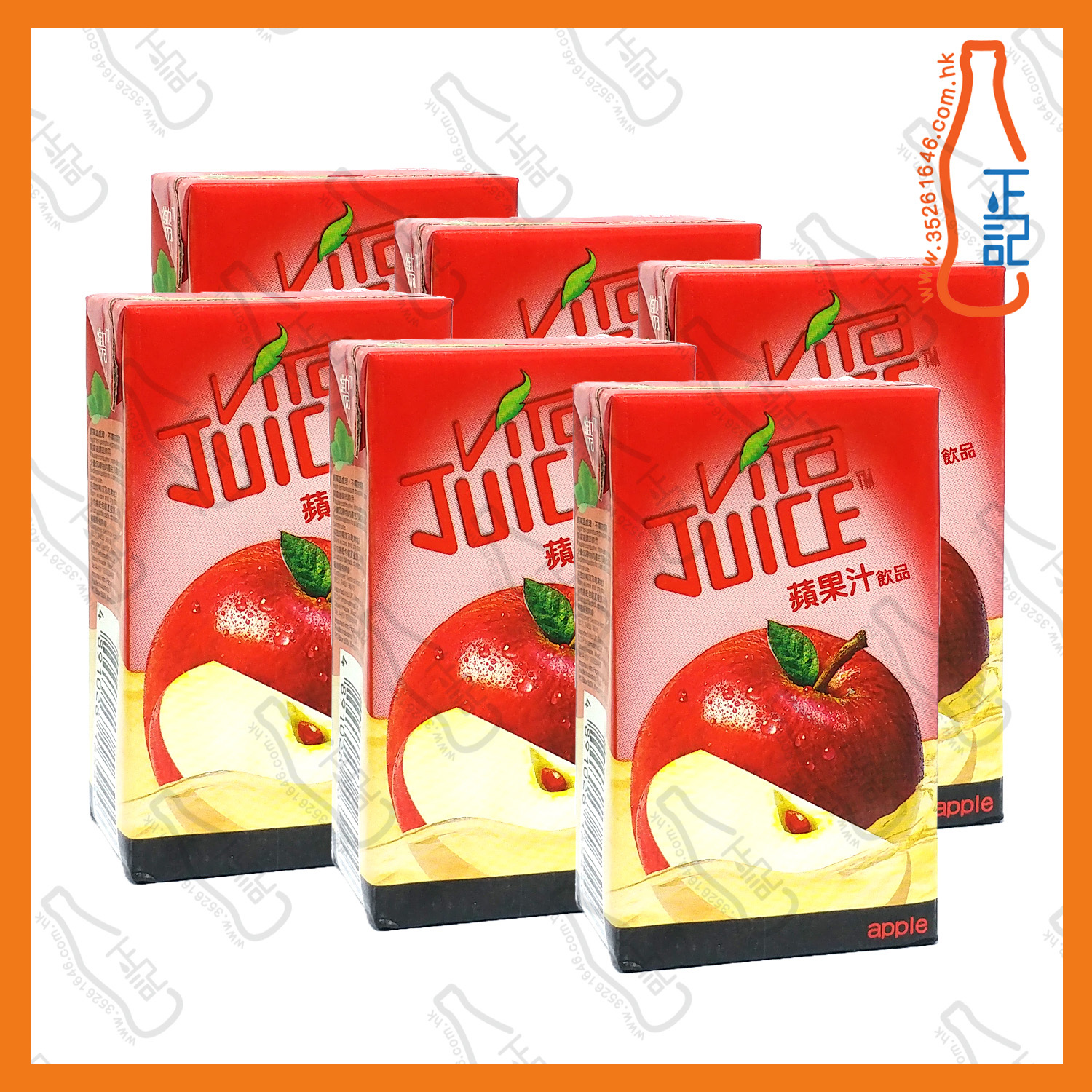 ==維他 蘋果汁 250ml x 6包 /排