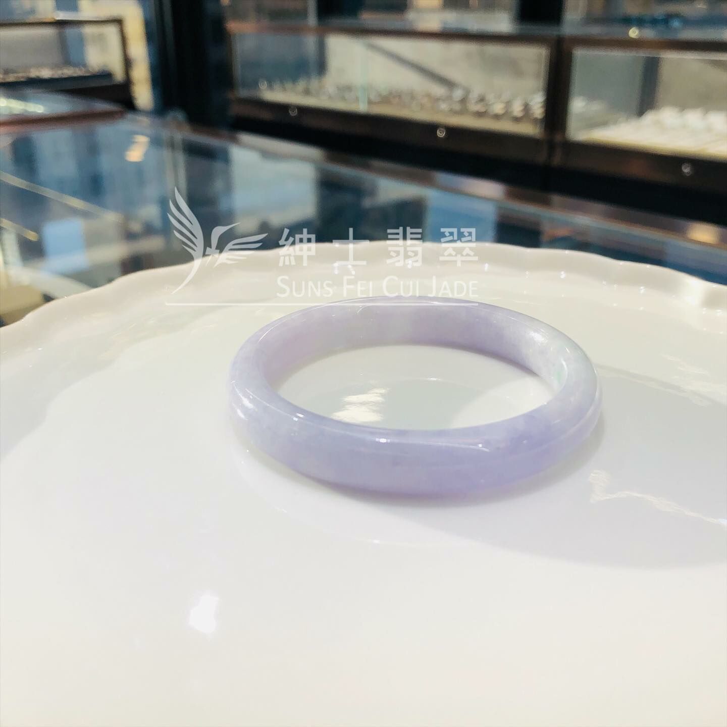 會卡藍紫春彩福鐲58.6mm