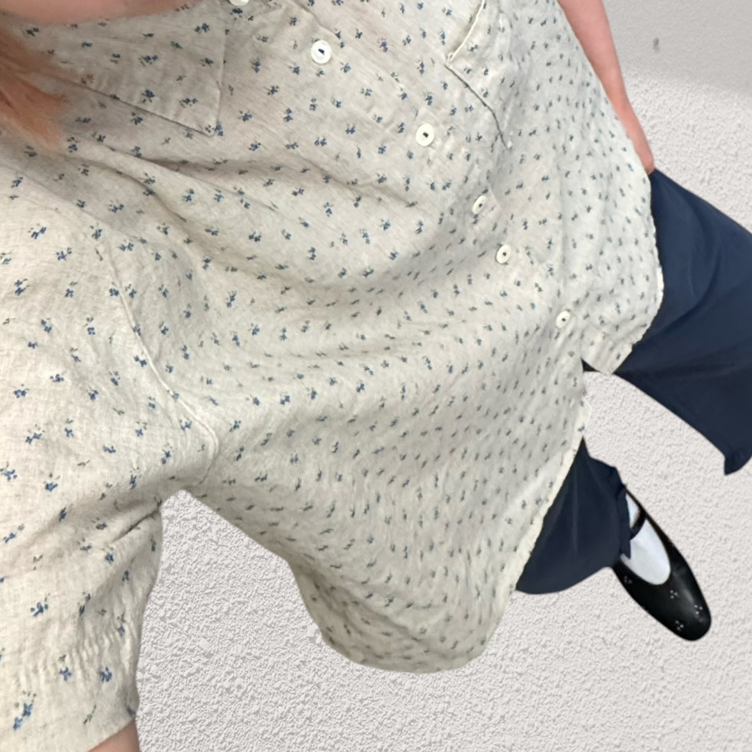 221224 碎花pocket 短袖恤