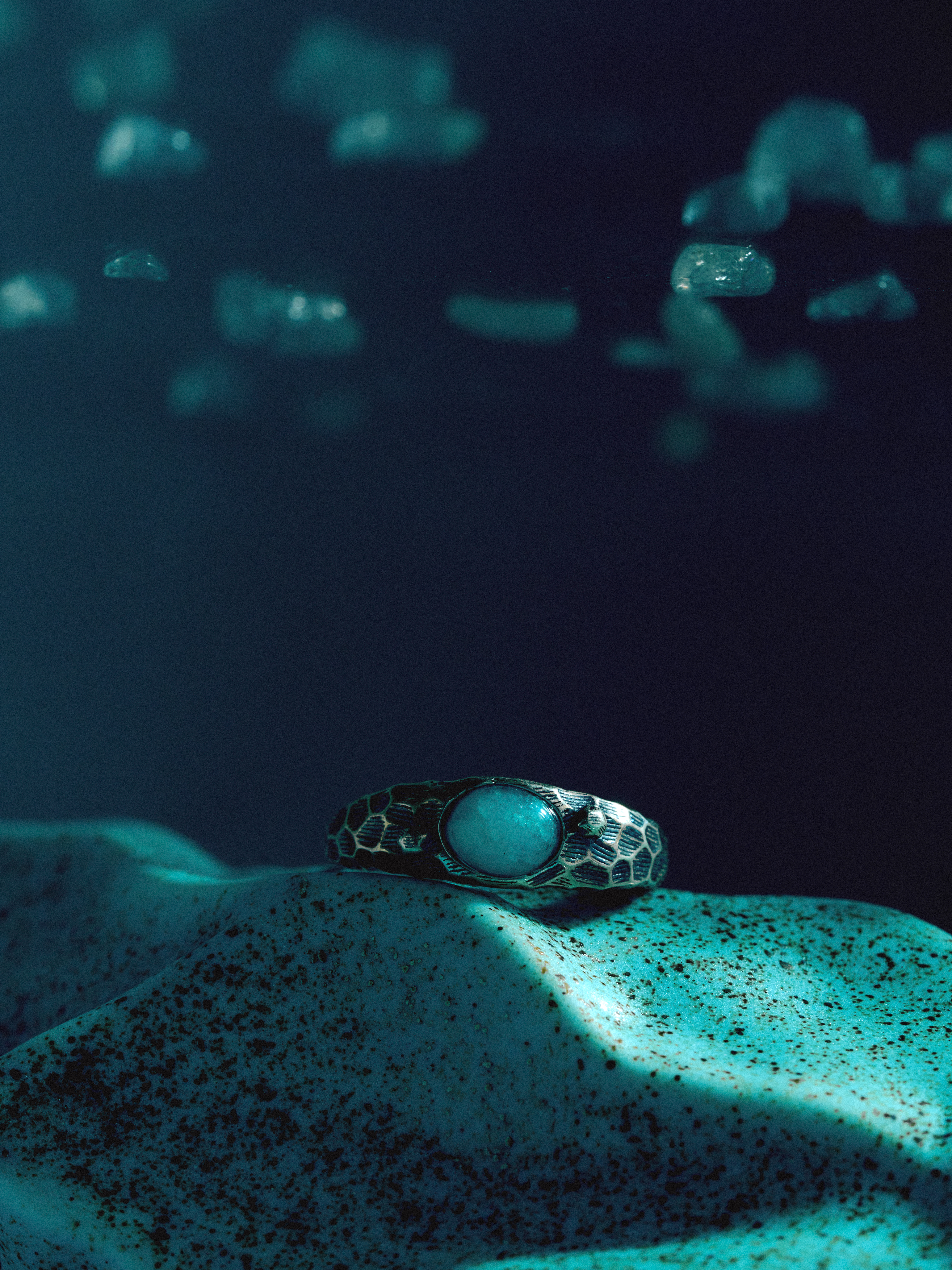 Blue Luck Ring