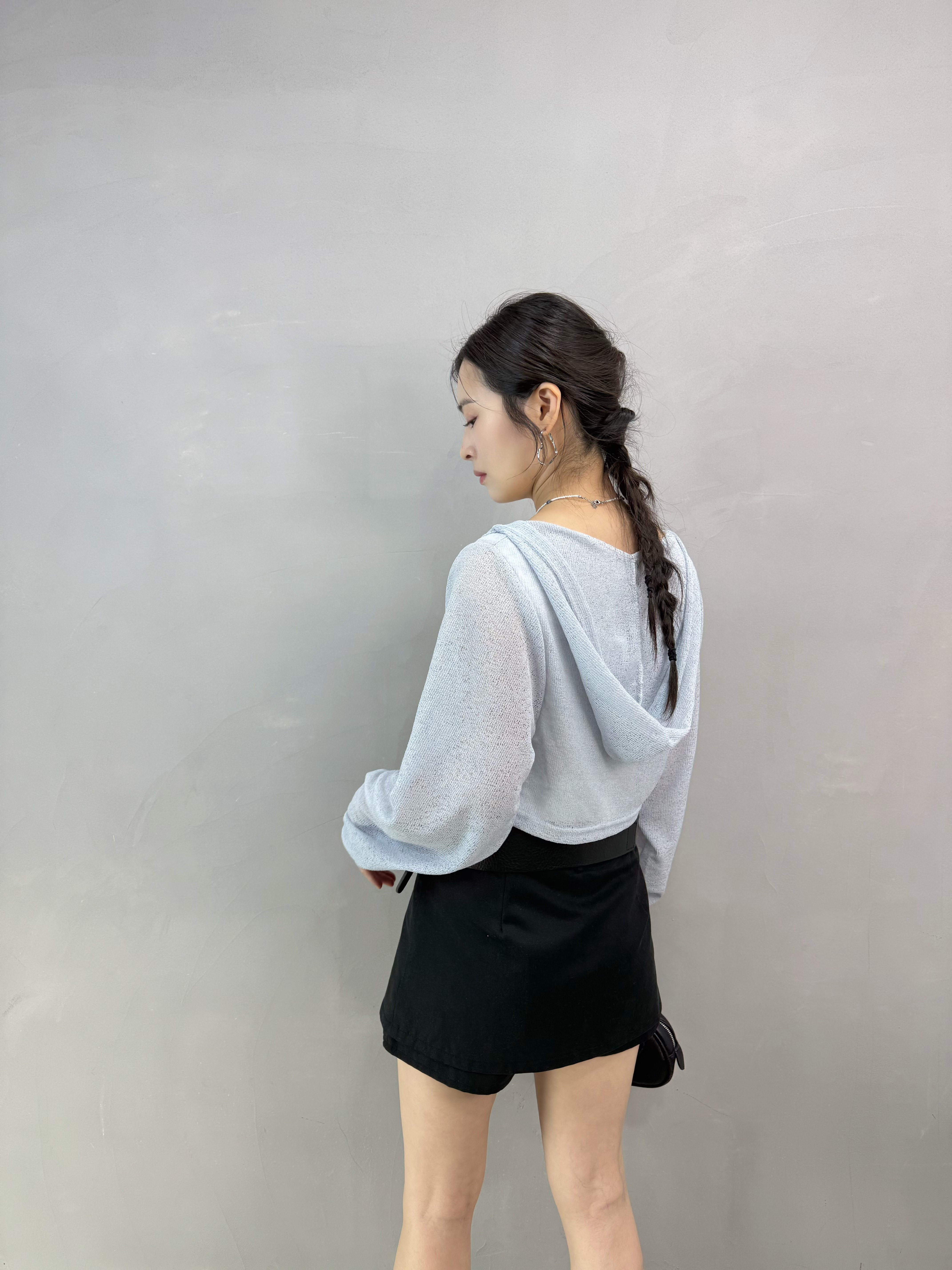Y90 有帽防曬短外套