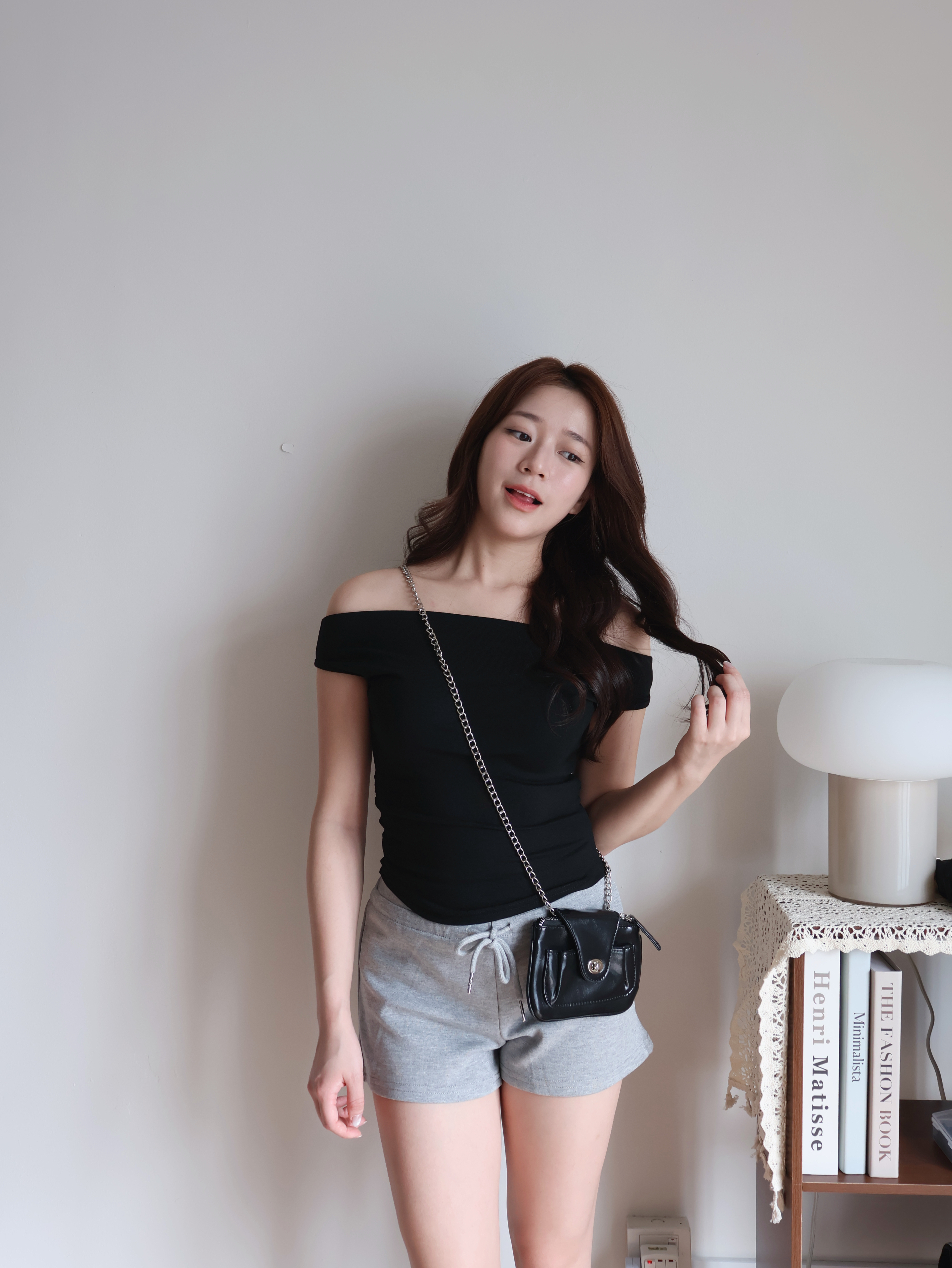 Rosie Cropped Top | Black