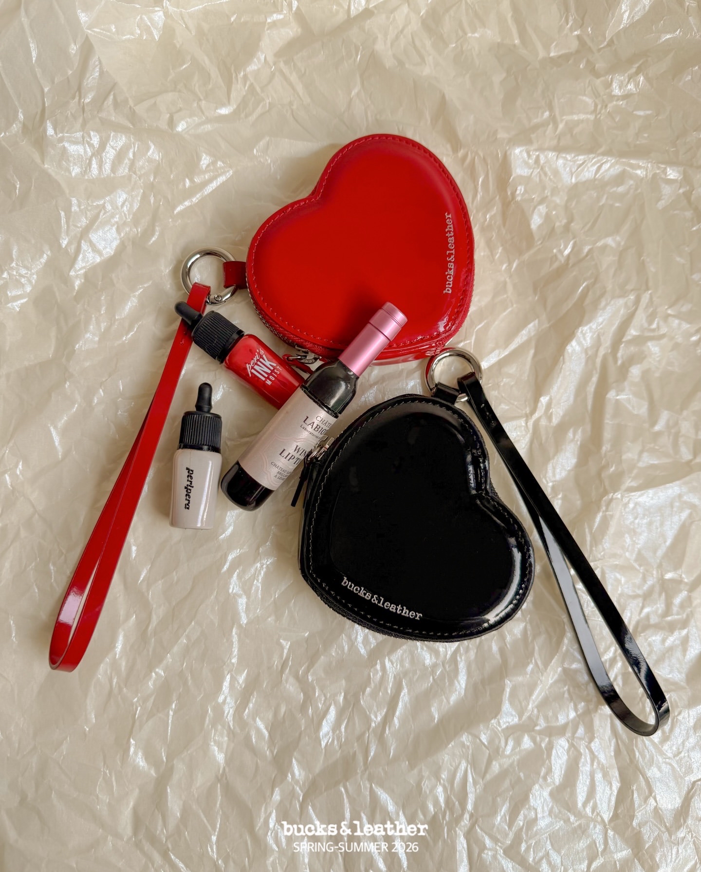 預訂_Heart Pouch By Bucks & leather