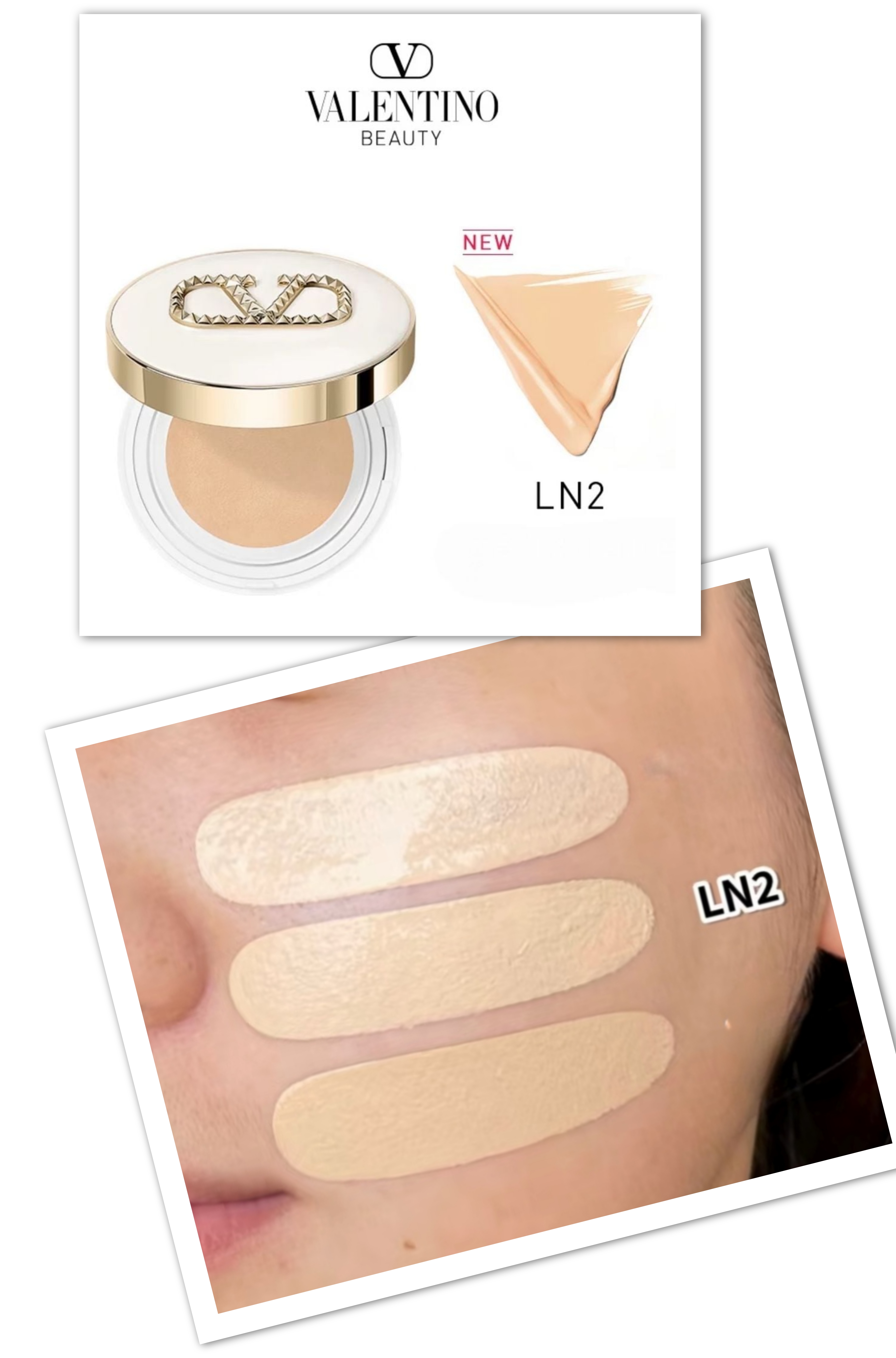 Valentino GO-CUSHION Glow LN 2 色5g 旅行裝 ( 產品背面有中文字） 