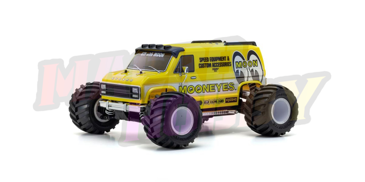 KYOSHO 1:10 Scale Radio Controlled Electric Powered 4WD FAZER Mk2 FZ02L-BT readyset MAD VAN with MOONEYES 34413T1 #0111181