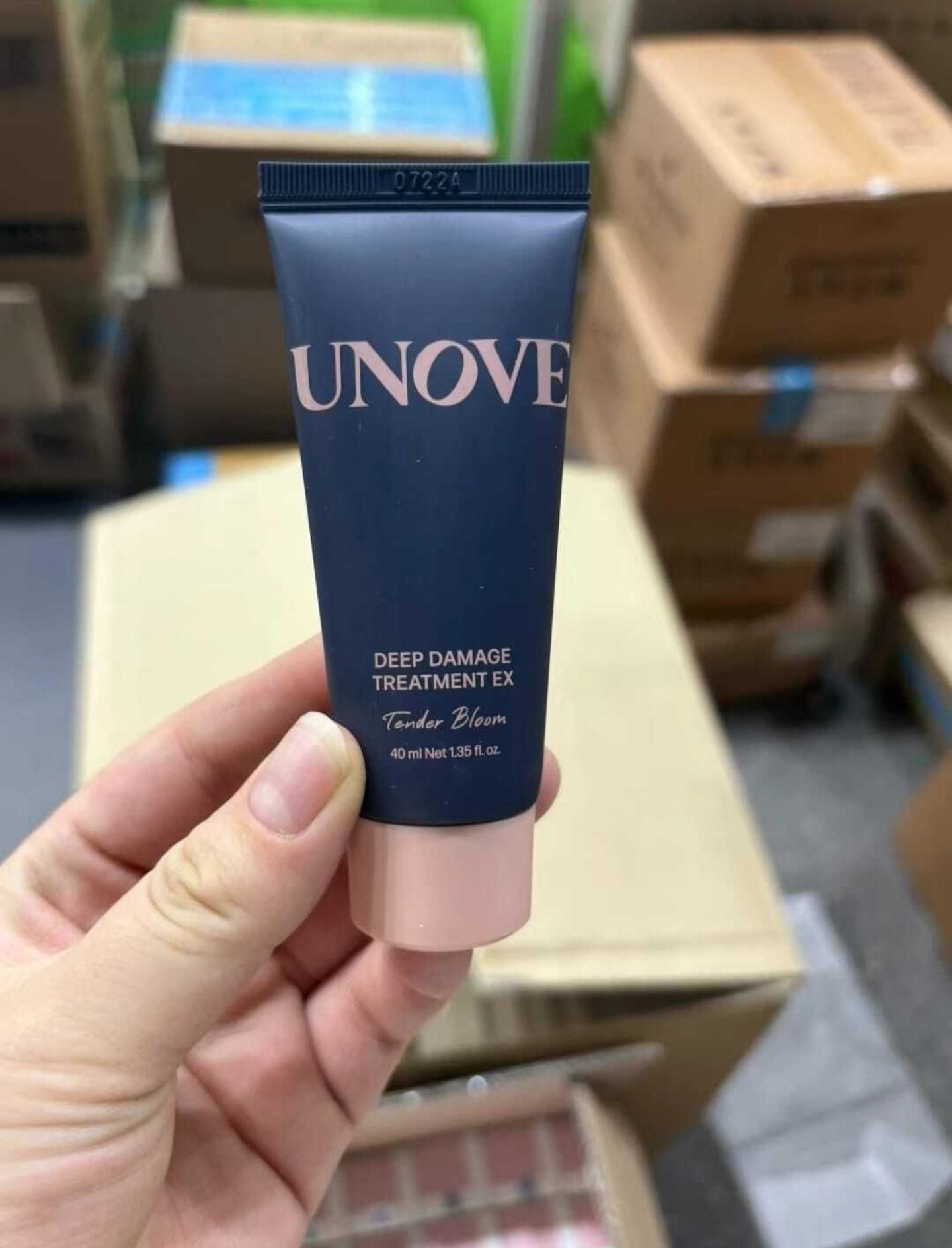 UNOVE - 深層受損修復髮膜 護髮素 中樣 旅行裝40ml