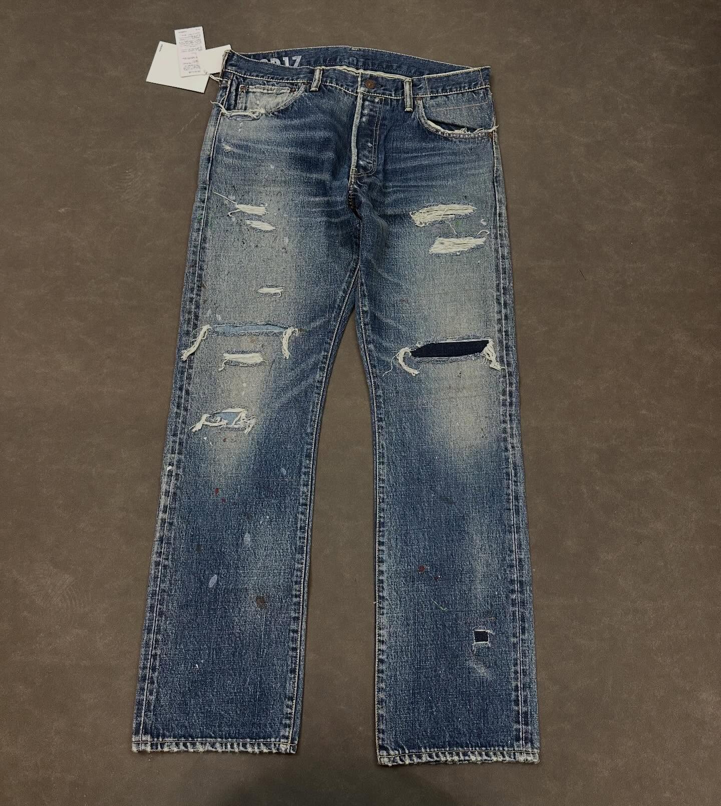 visvim 01.2D17 size L30 W34 全新HKD 6000 長110cm 腰45cm