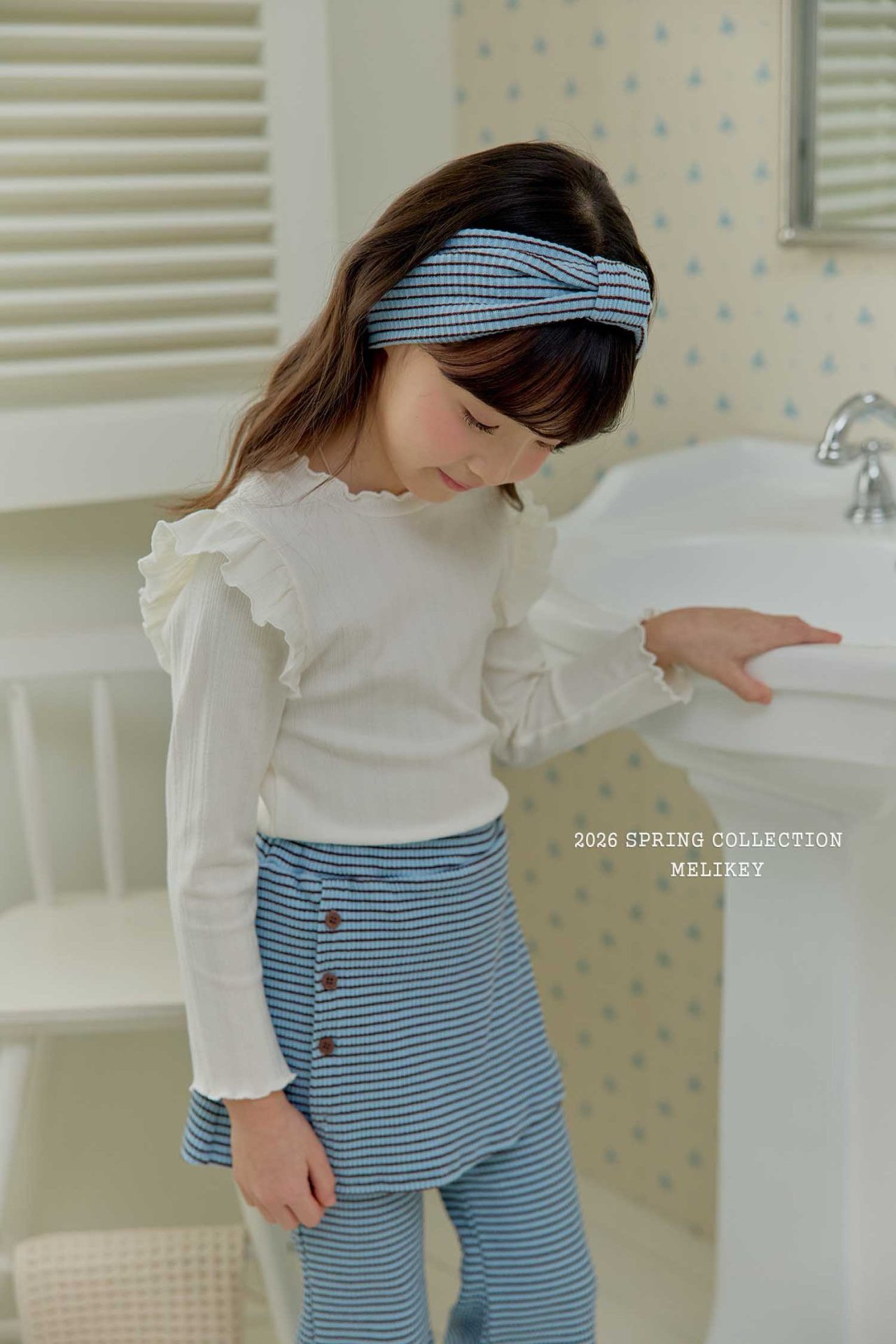 Ruffle Top / 橫間裙褲 / 橫間 Hairband