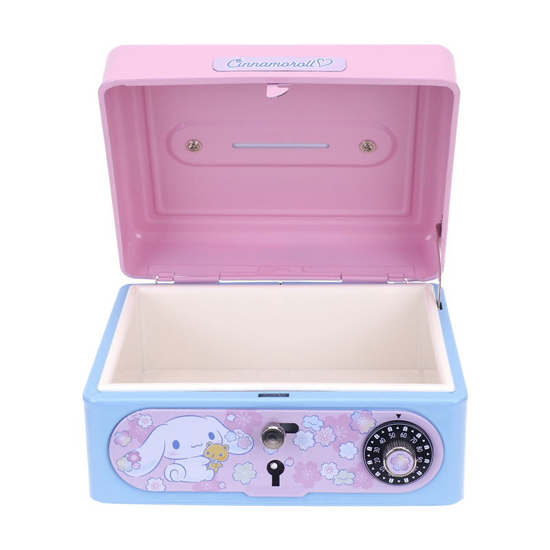Cinnamoroll Metal Cash Box with Dial Lock & Key (S) 夾萬連密碼鎖及鎖匙 (細)