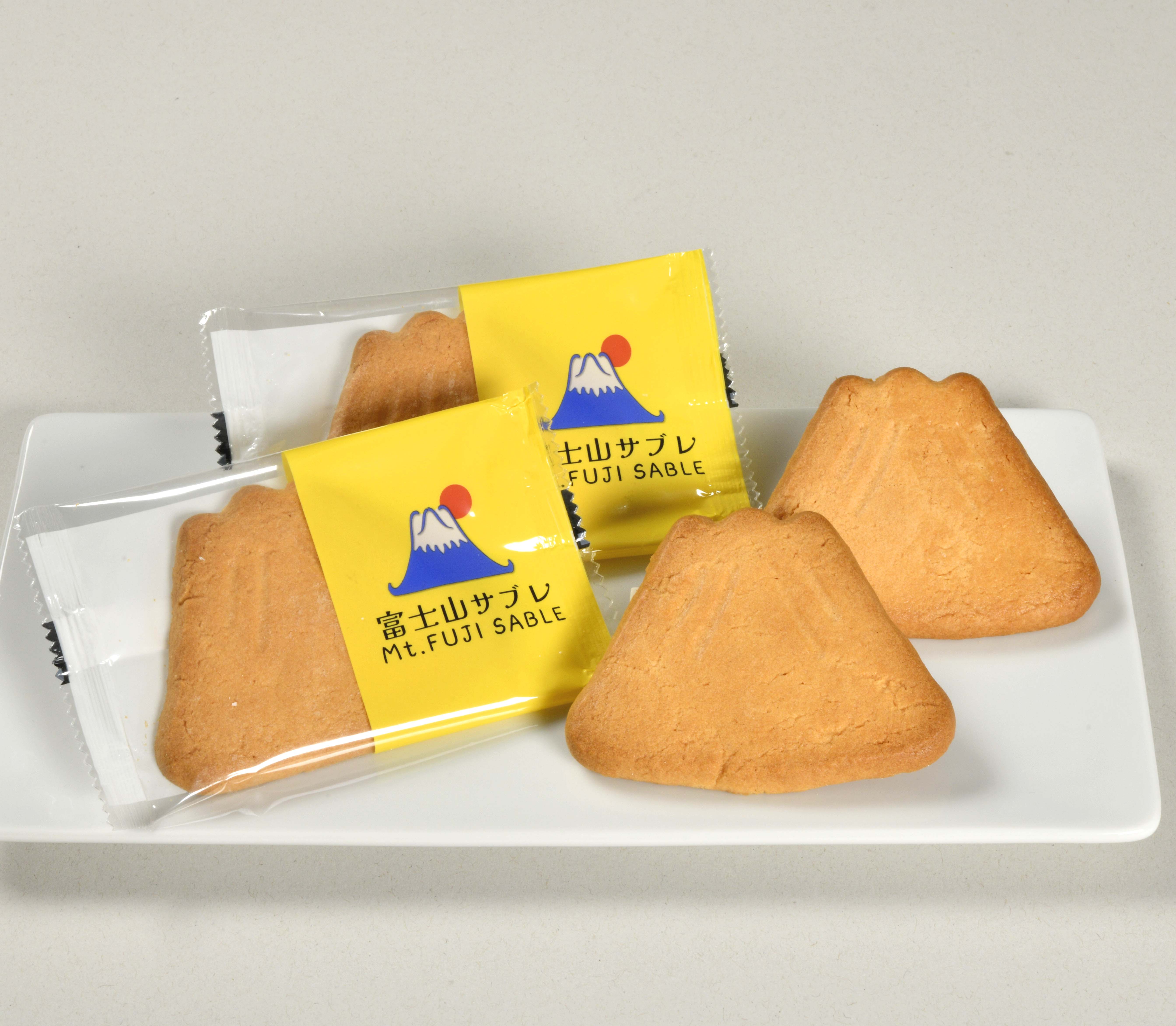 日本直送 土井製菓 富士形狀曲奇12枚入