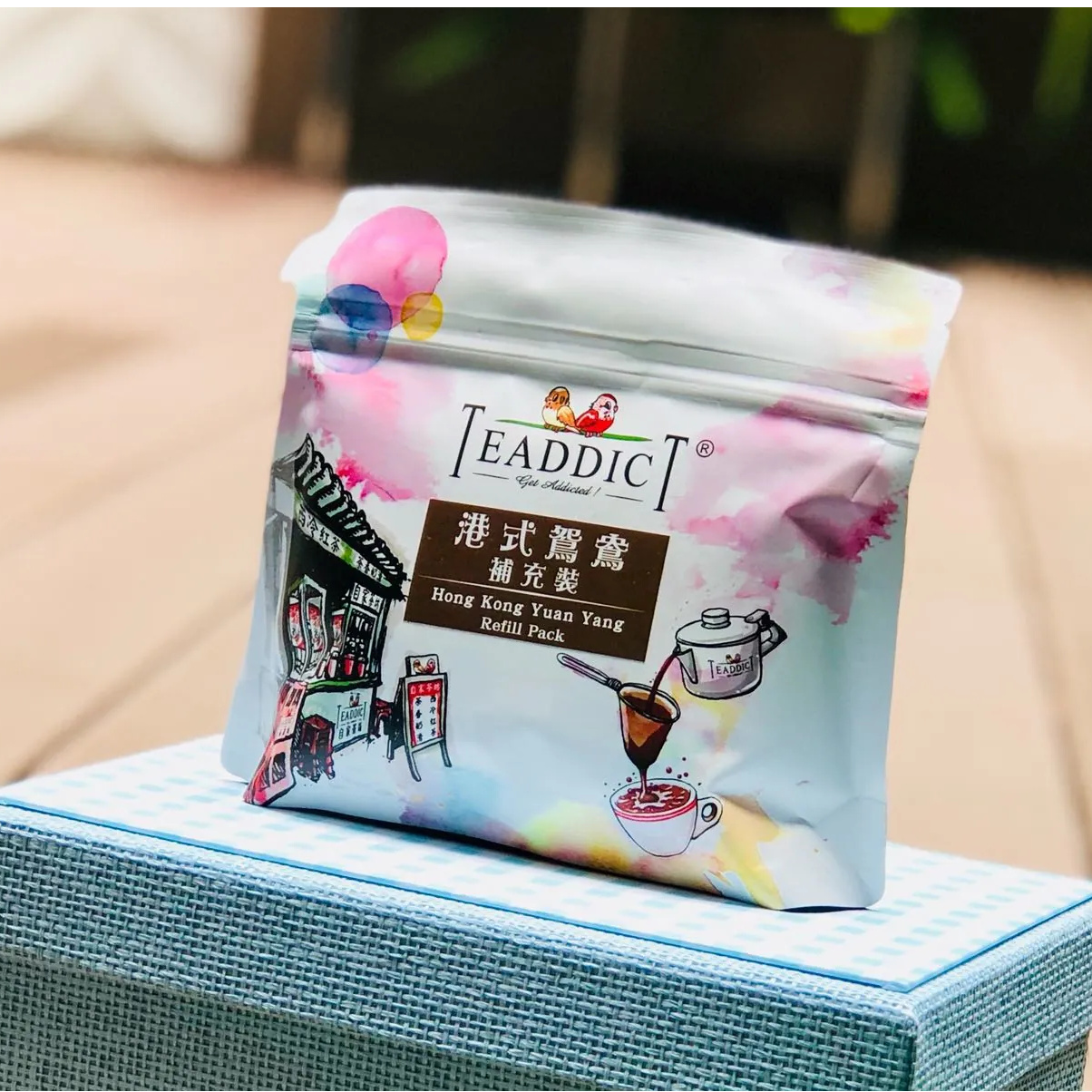 Teaddict「港式鴛鴦」︱"港式鴛鴦" 專用茶膽 補充裝250克