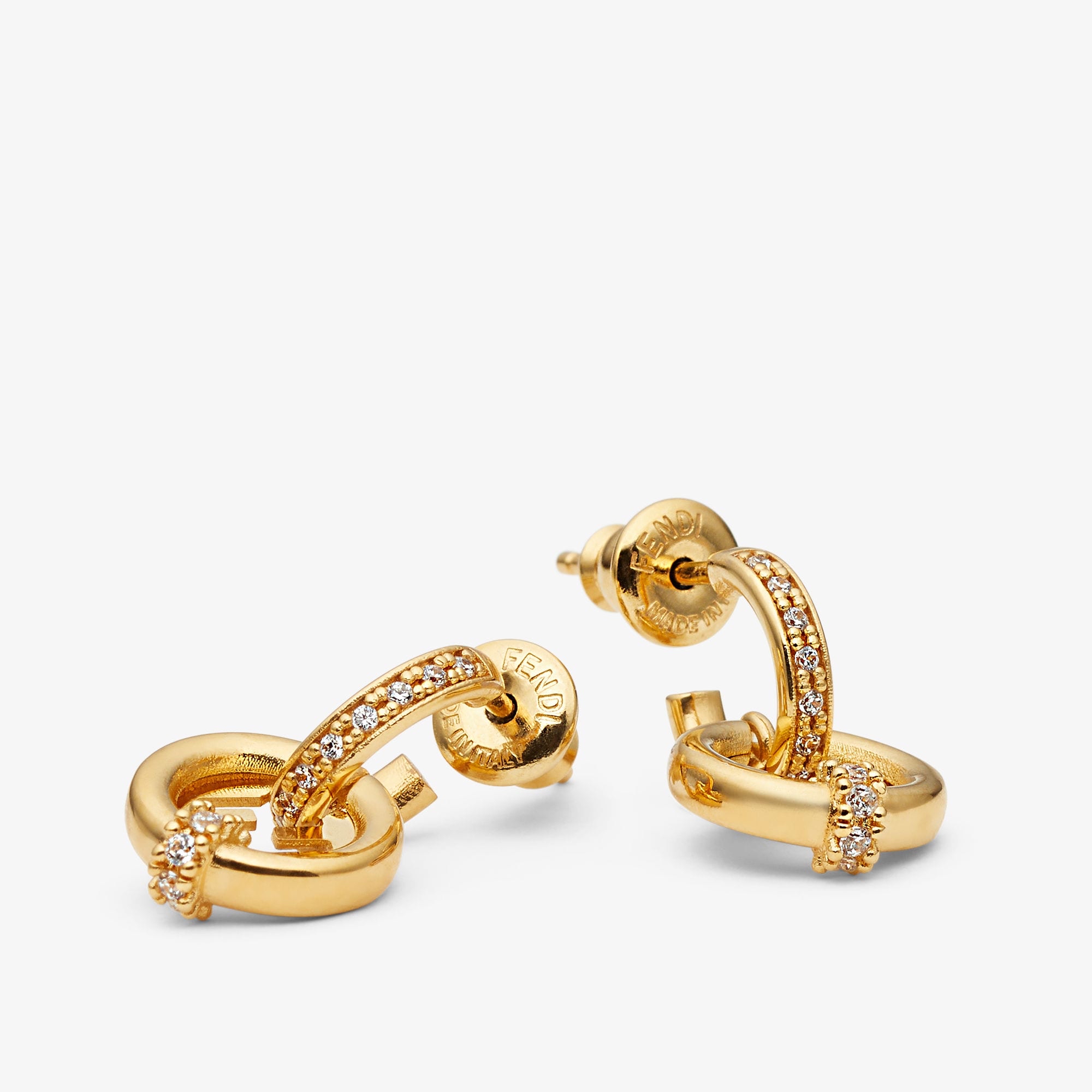 限時優惠😍新款🆕訂貨📮Fendi EverRound 吊款閃石耳環