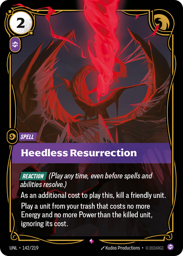 Unleashed - Rare - Chaos Rune (Set 3)