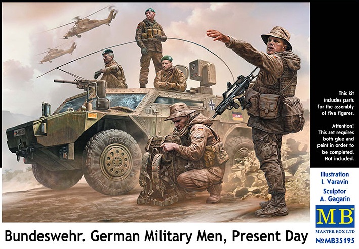 1/35 Bundeswehr. German Military Men, Present Day
