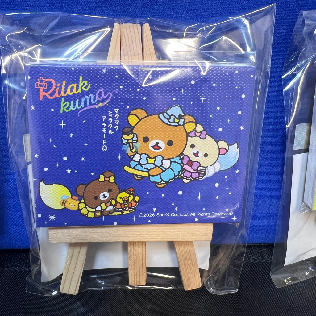 鬆弛熊銀座pop up店 迷你限定附小木架畫(全5款)
