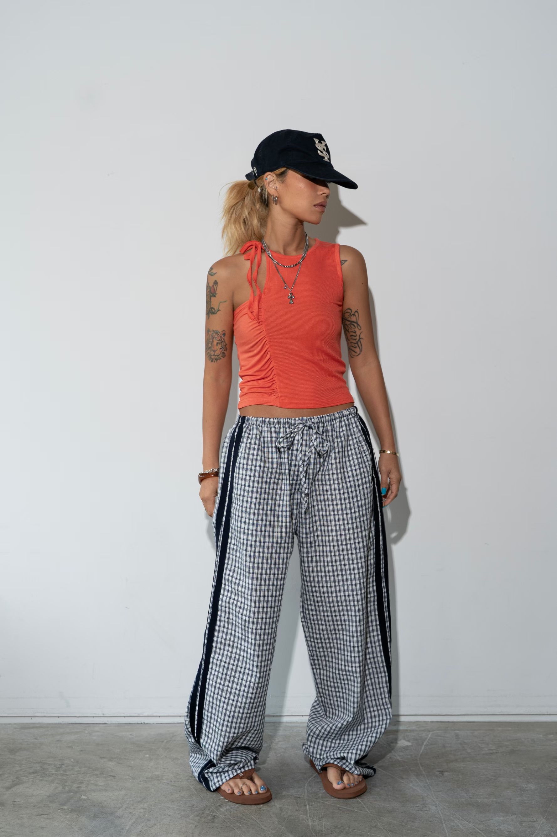 東大門女裝 | Check Pants