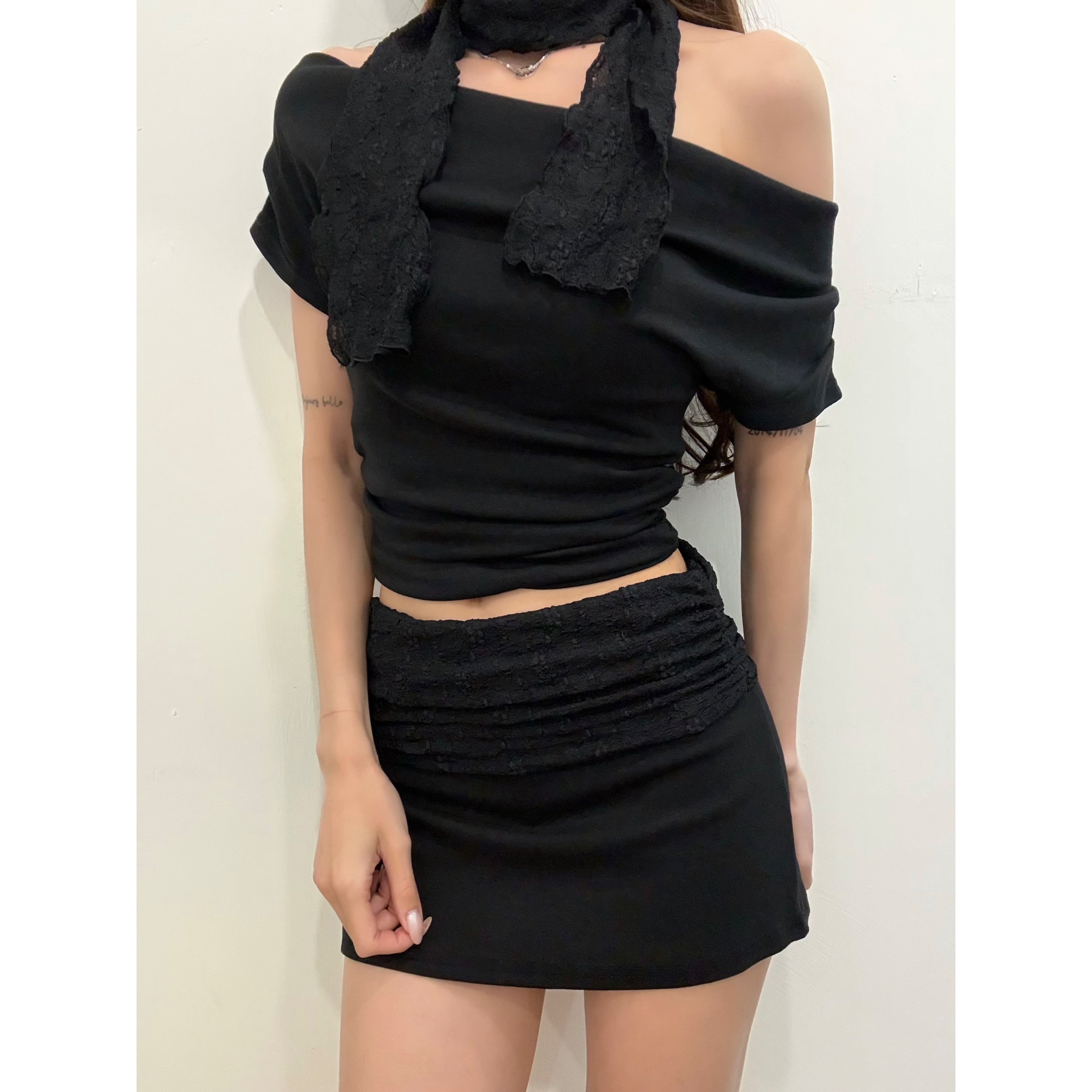 優惠價7月8截🩶2607A《WITH STRAP TOP》 / 2607B《RUCHED SKPT》