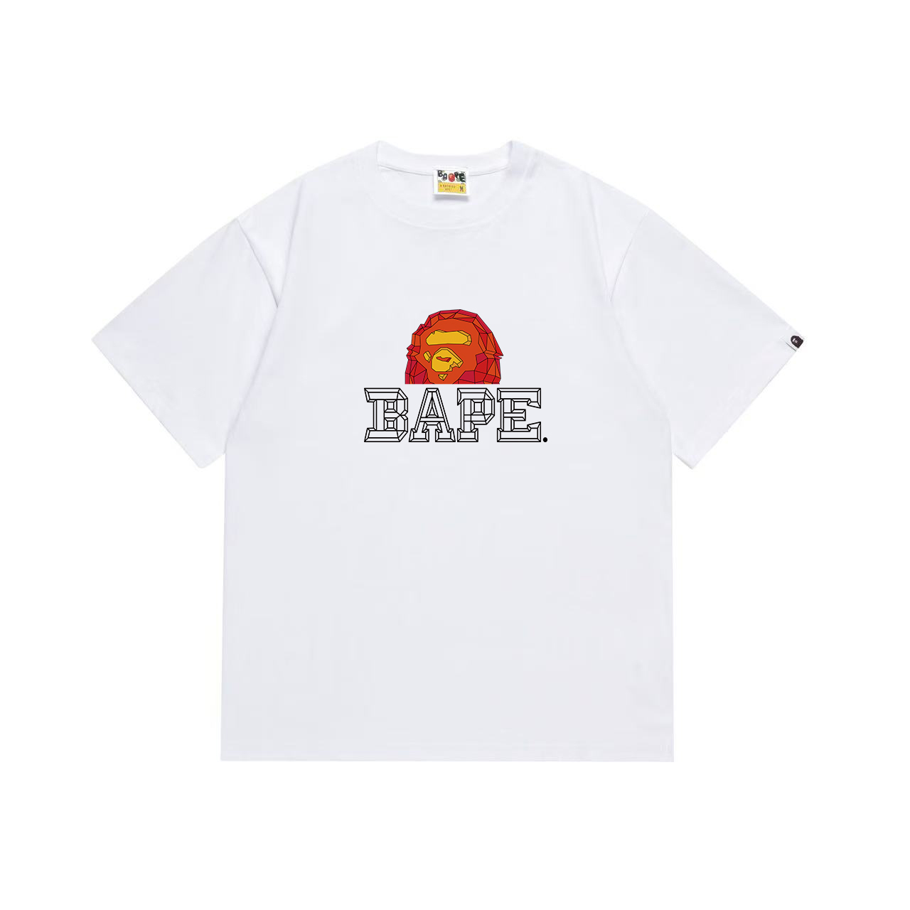 Bape Polygon Ape Head Tee 