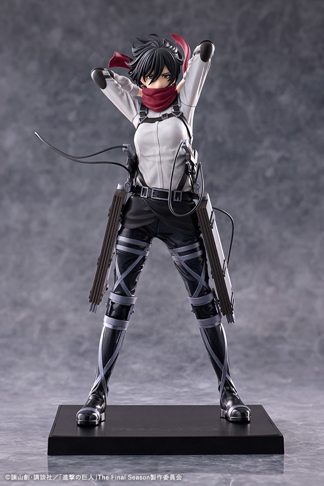 (預訂訂金 $200) (總價 $467) 壽屋 Kotobukiya 進擊的巨人 OSHI WORKS 米卡莎·阿克曼 The Final Season ver. (KO08438) (行版)