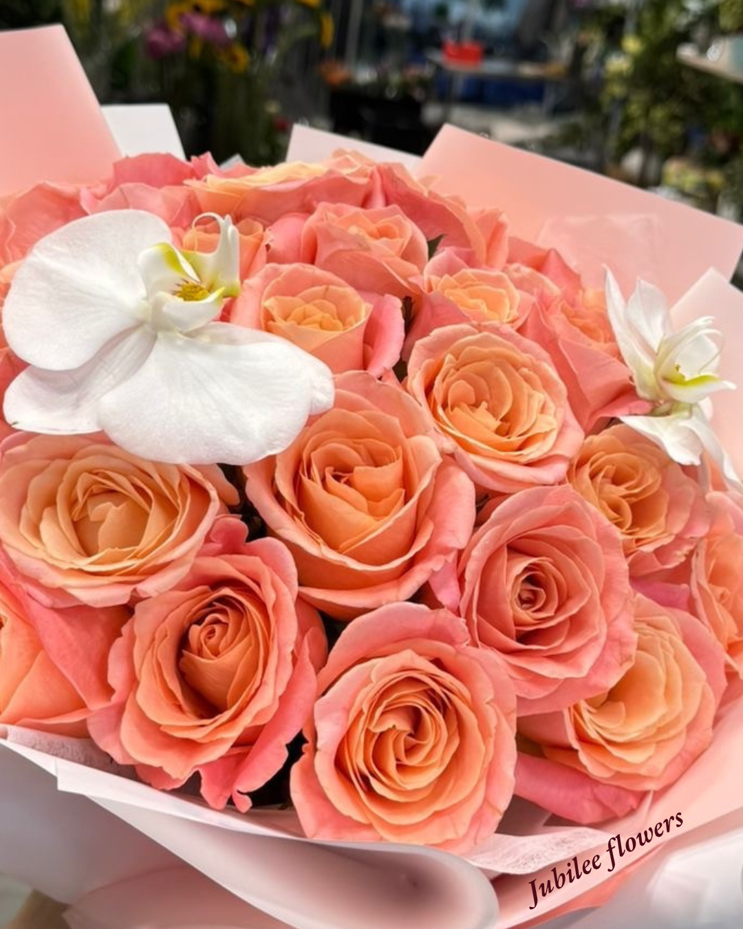 朱小姐玫瑰花束 (Miss Piggy Rose）