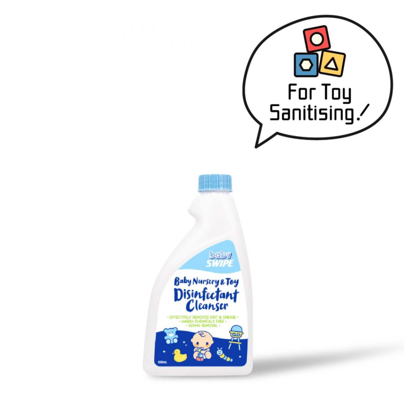 Baby Swipe嬰兒用品及玩具清洗消毒噴霧補充裝 500ml （蓋裝）