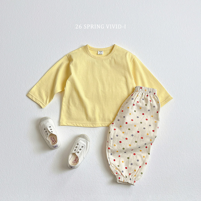 🇰🇷vivid_I tee set (2件）