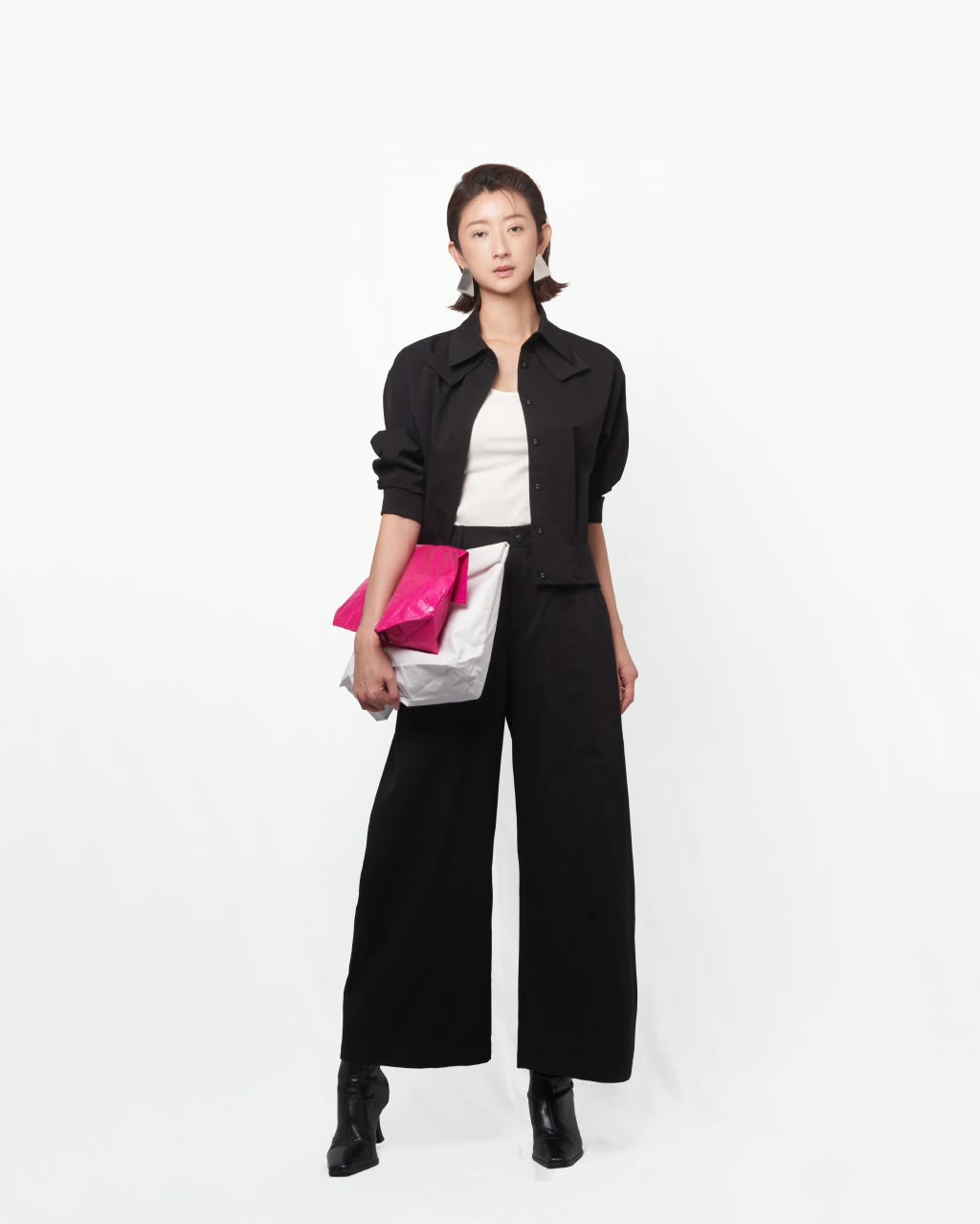 VIL-LP886057 BARREL TROUSER