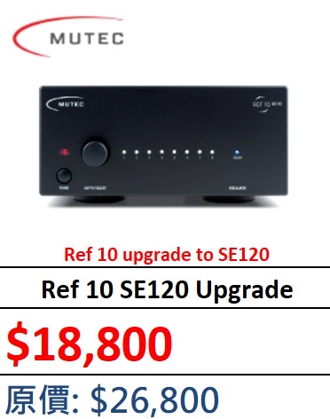 ⭐️ Mutec Ref 10 Upgrade to SE120 Service