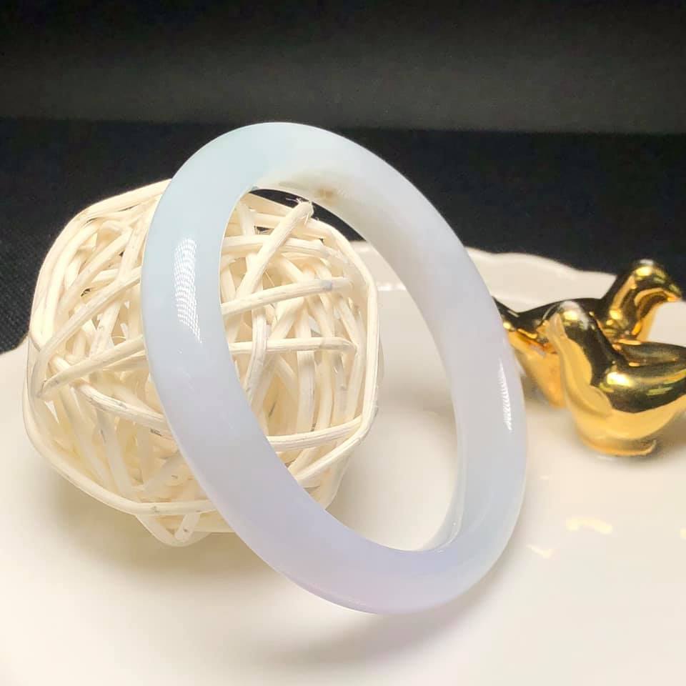 淡春彩糯化種福鐲52.6mm