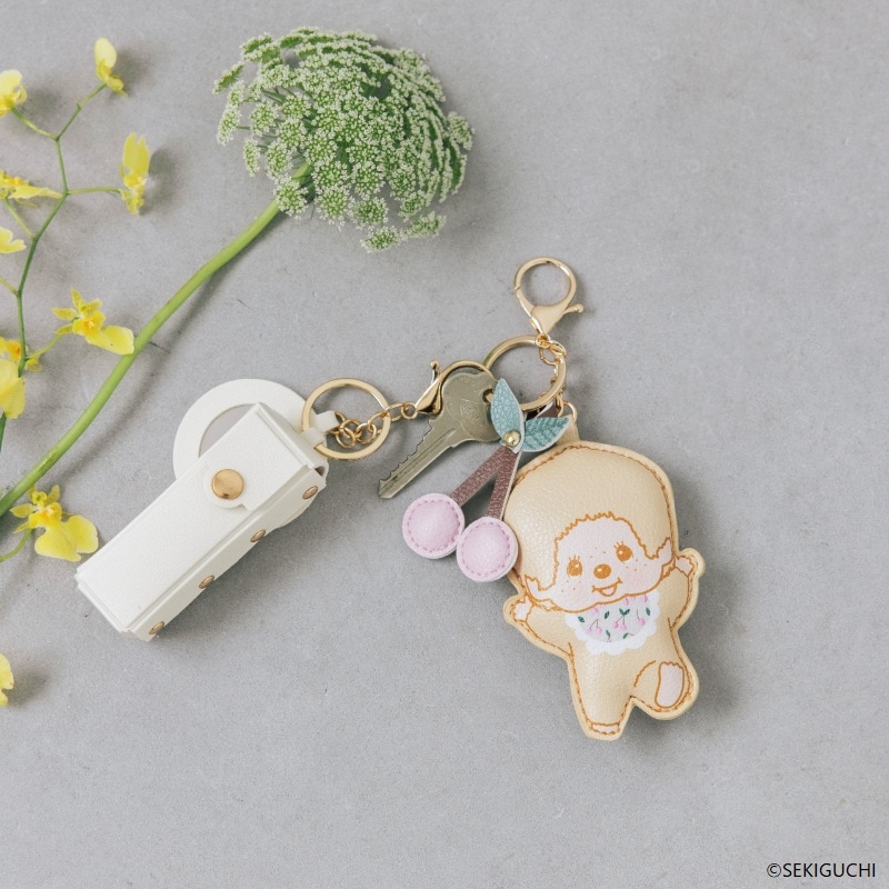 [訂購] [日本直送] 🍒 Monchhichi×kippis 袋飾{TF260772} 『預訂8月下旬日本發貨』