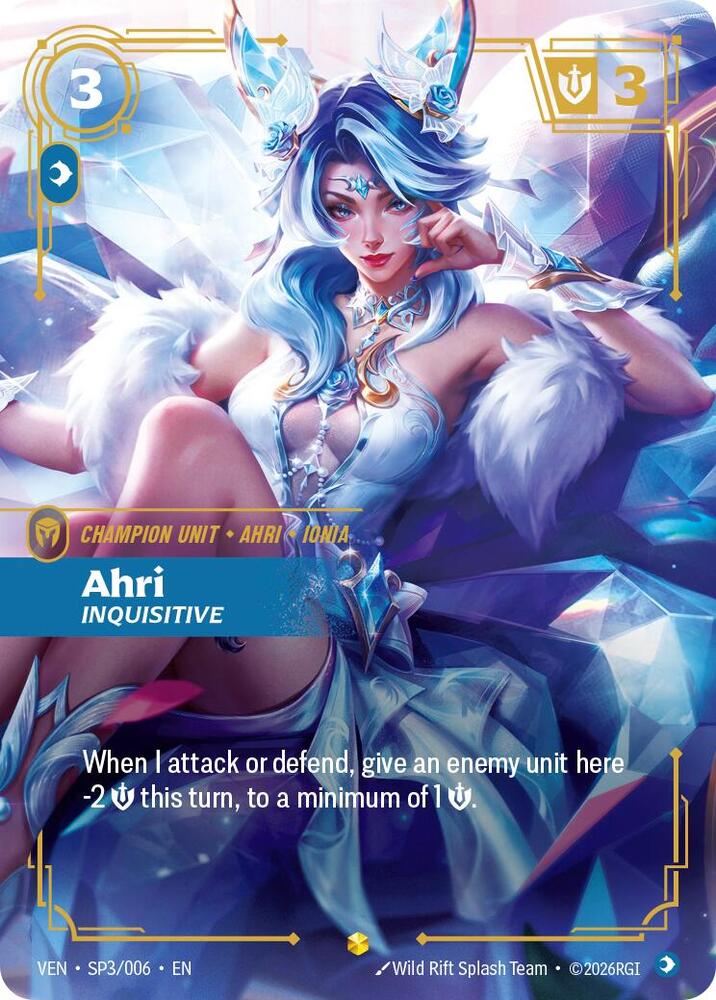 [ Vendetta - SP ] Ahri, Inquisitive