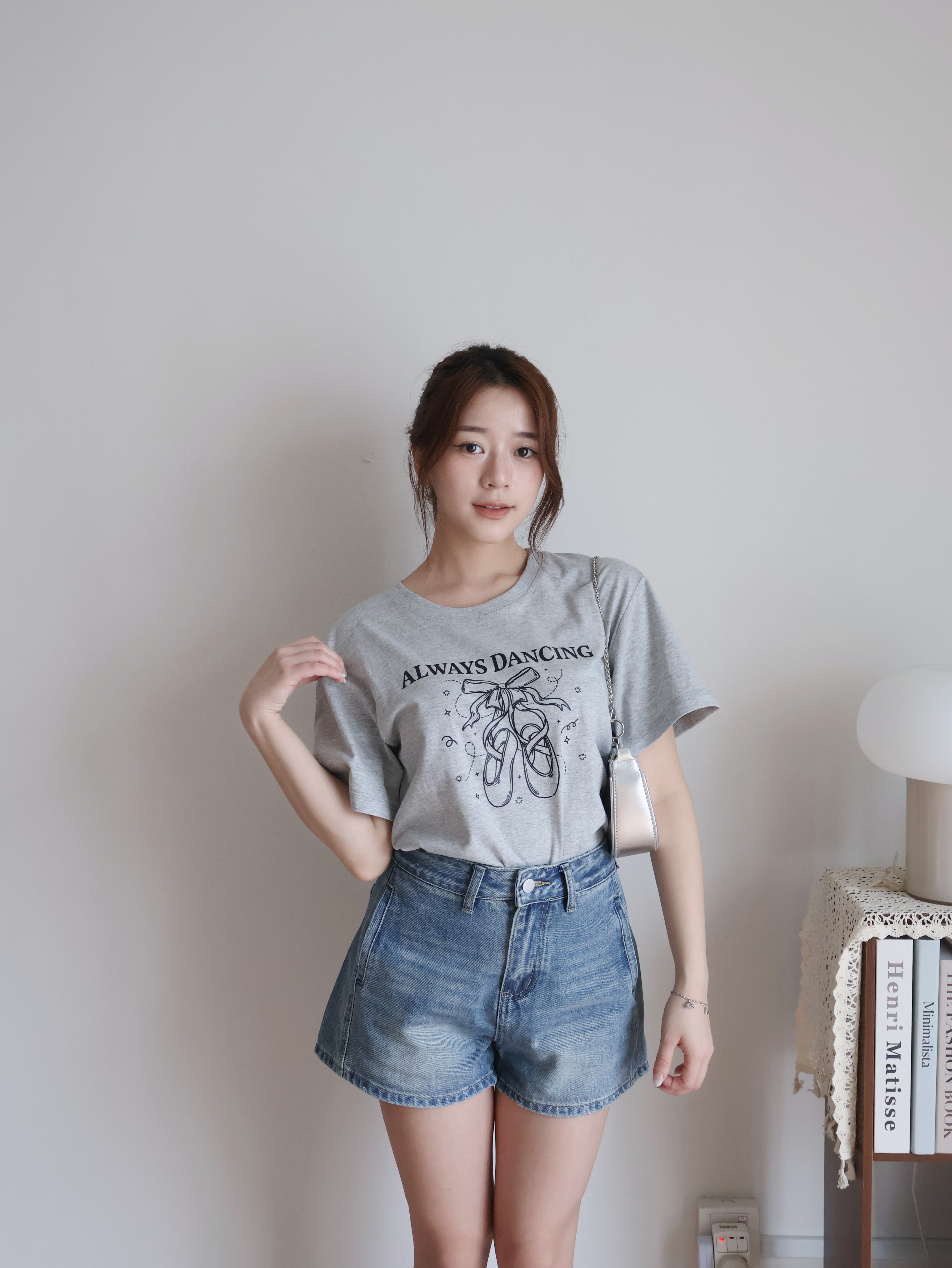 Aster Denim Shorts | Blue