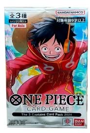 ONE PIECE CARD GAME The 3 Captains Pack Set 2024 (V Jump #Oct-2024 Special Pack) 海賊王咭牌遊戲三船長卡組2024 (V Jump 2024年10月號)