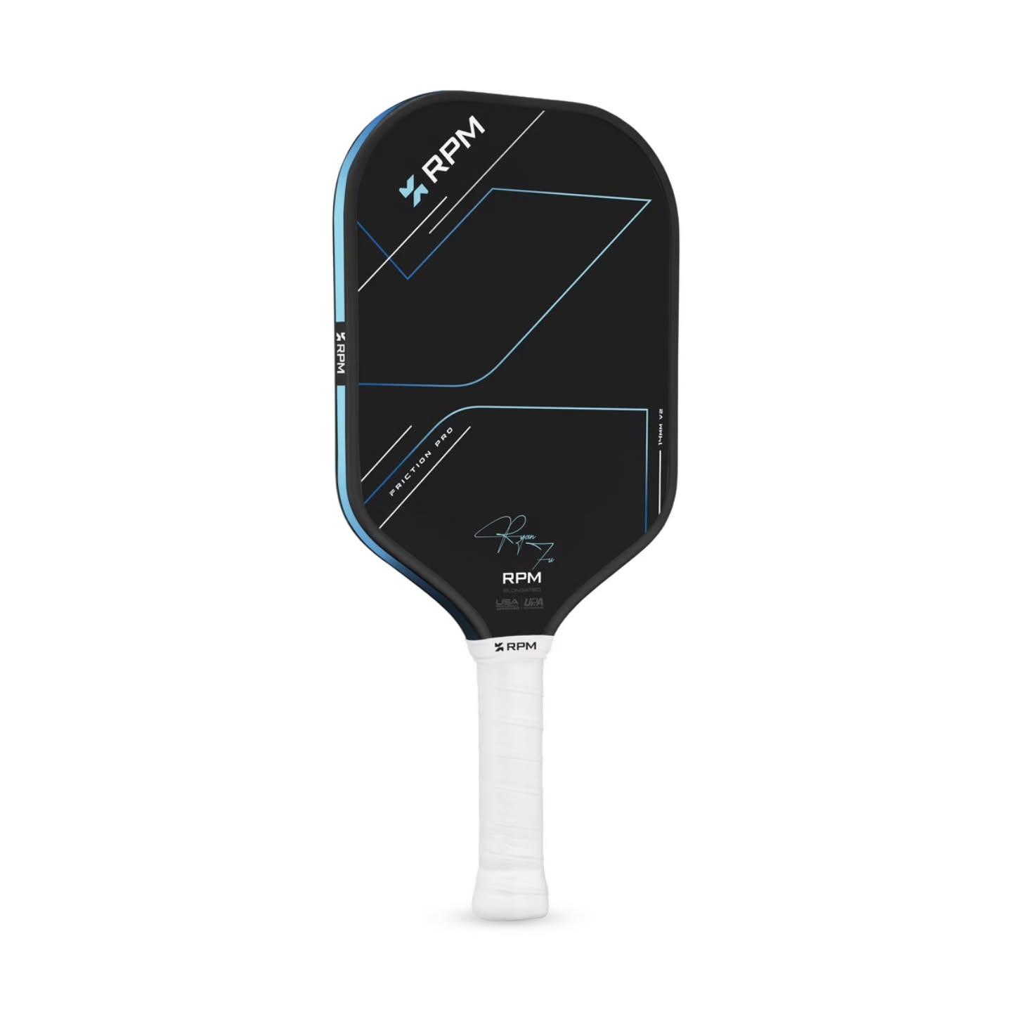 RPM FRICTION PRO 14 / 16MM ELONGATED V2 Pickleball Paddle