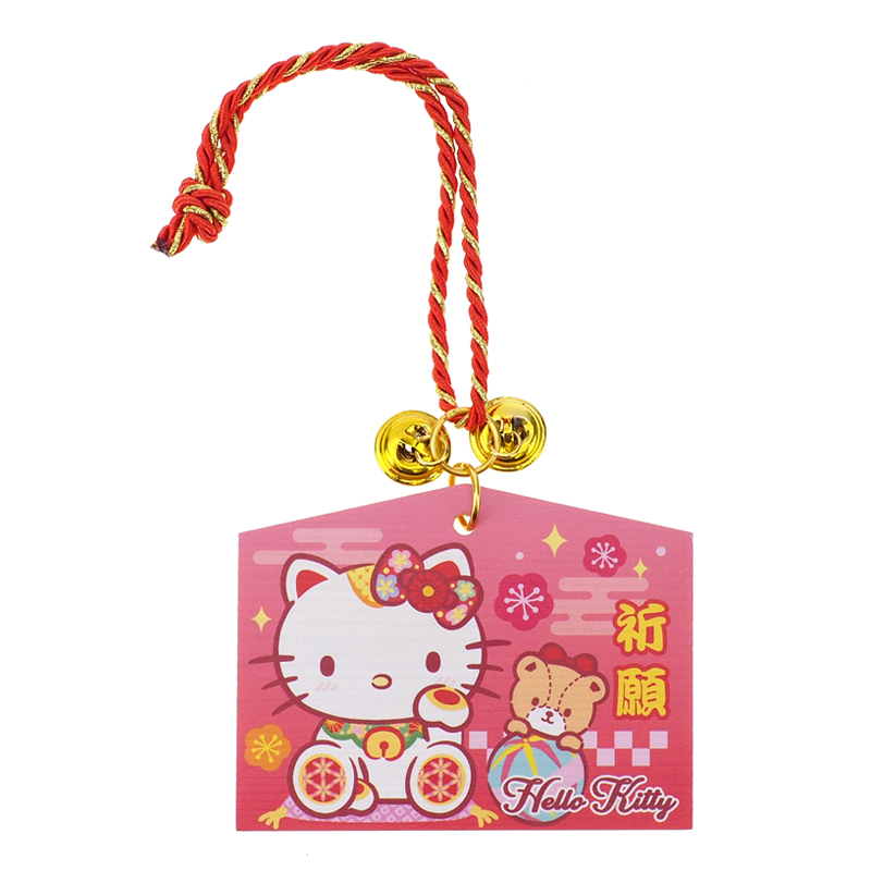 Hello Kitty Wooden Accessories 賀年木製掛飾| Manis E-shop