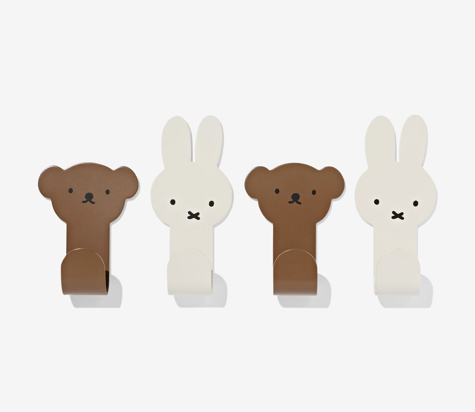 🐰現貨  - 歐洲 miffy & Boris metail 掛鉤 ( 1 套 4 個  ) 賣晒冇補貨