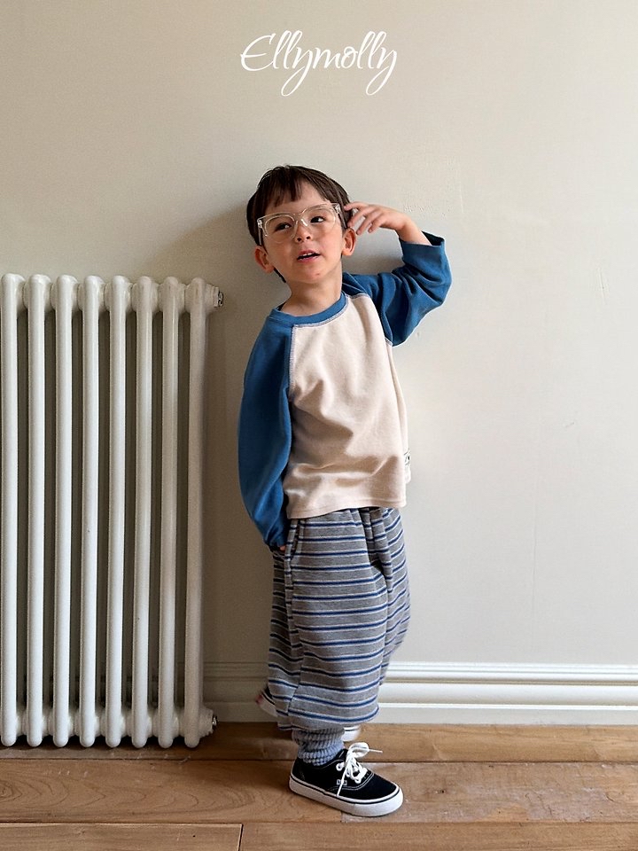 Ellymolly | Raon color raglan t