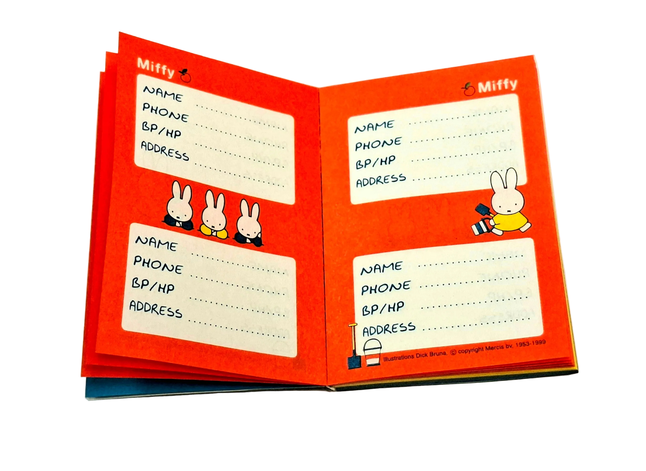電話本吊飾 MIFFY  (DB-21303)