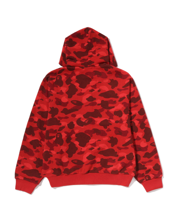 BAPE Color Camo Heavy Washed Cropped Fit Zip Hoodie (0ZXSWM314151R)