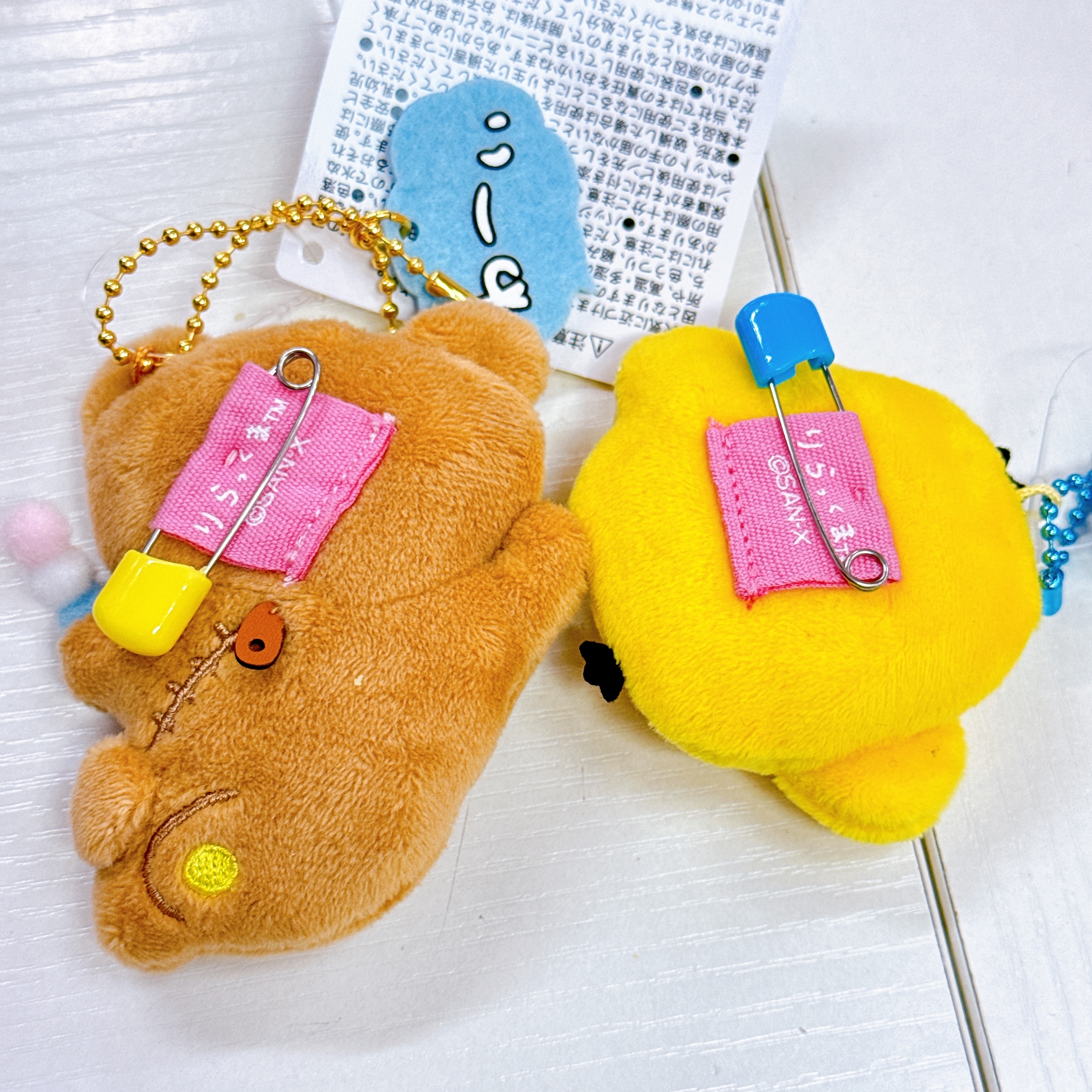 日本直送日本版鬆弛熊新款公仔公仔掛飾化妝袋原子筆