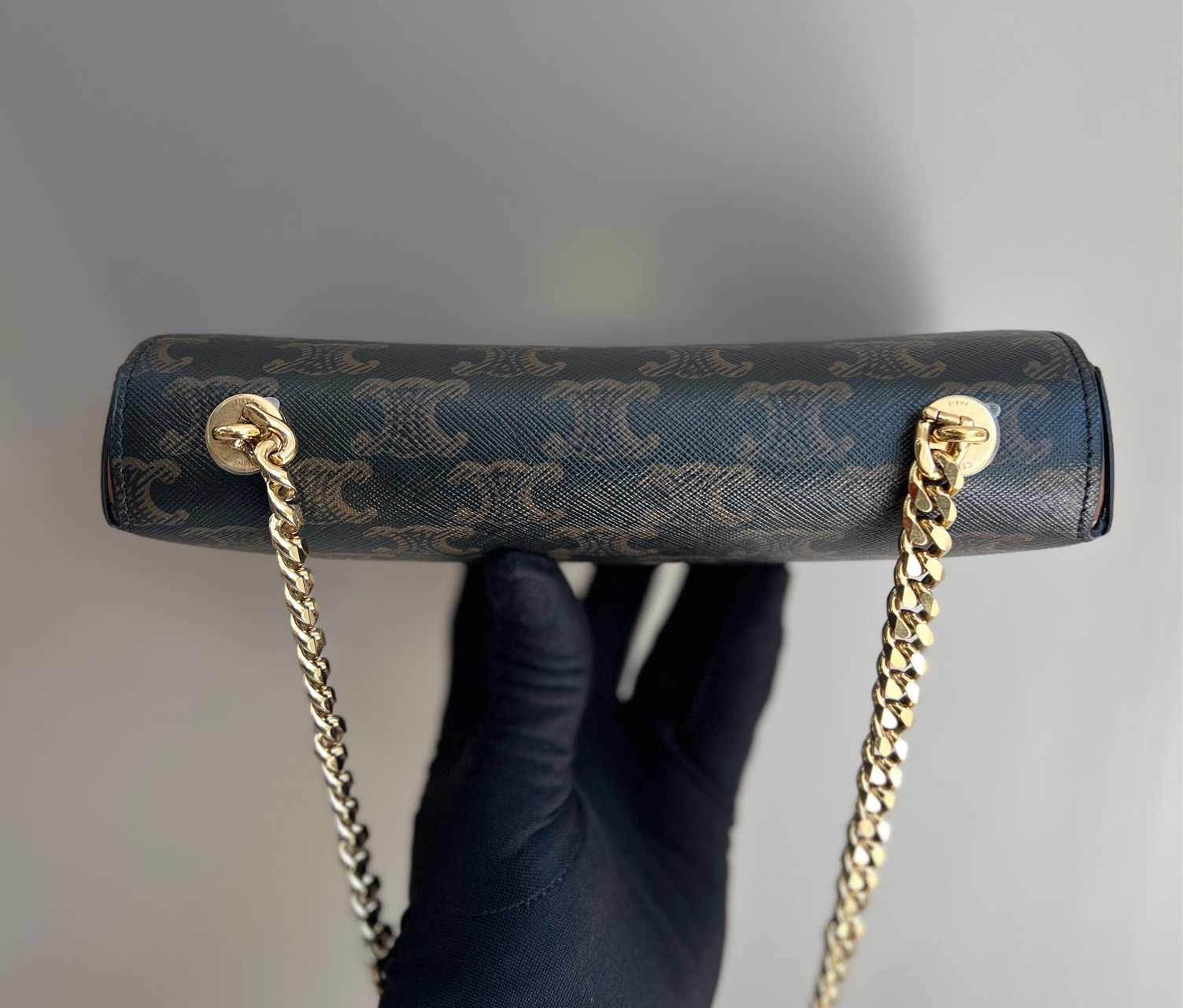 【預訂貨品】Celine凱旋門老花腋下包