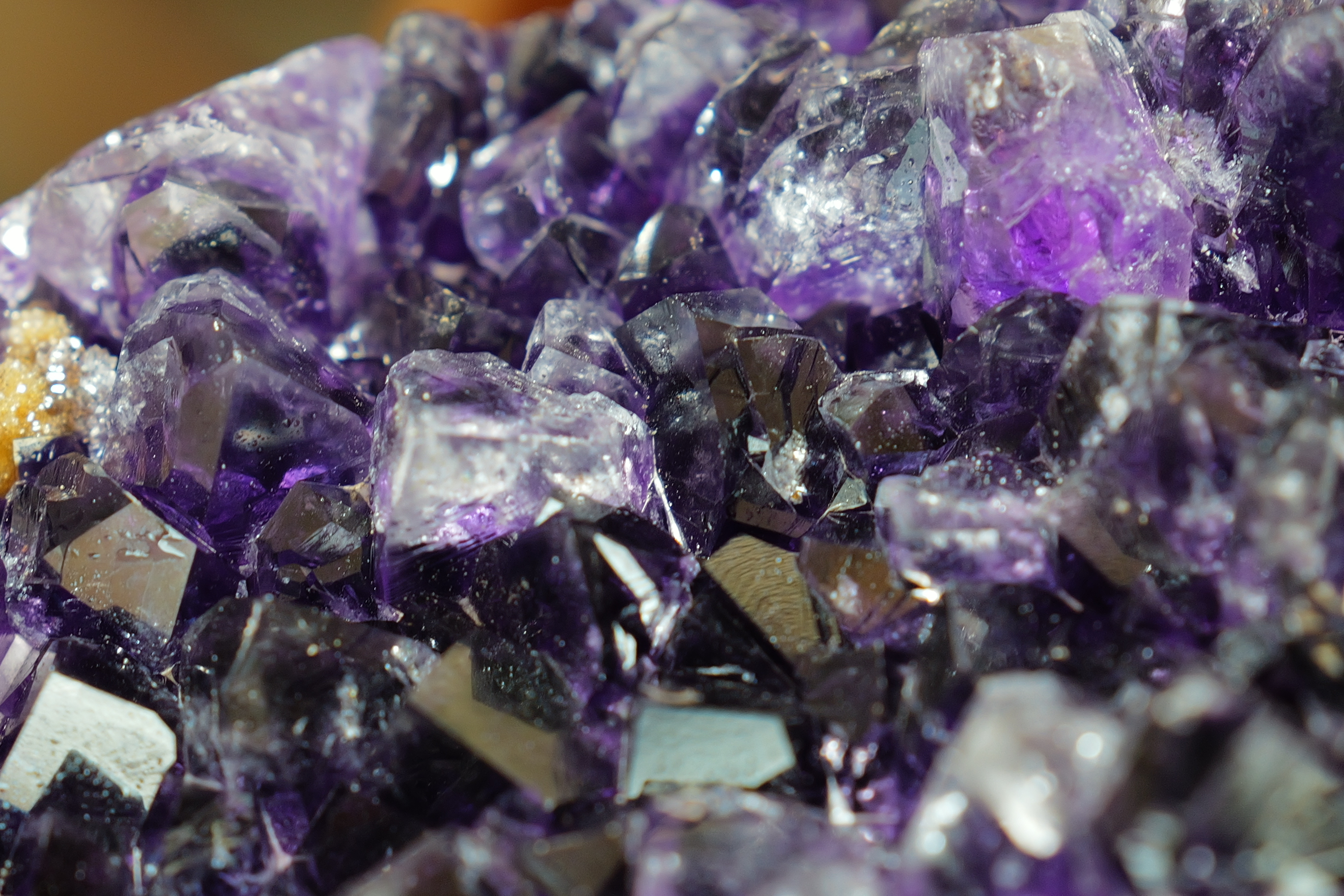  ༒ Uruguay 頂級帝王紫 8.8cm共生軟糖紫晶鎮༒ AM3002C31G68T-RA28*78T