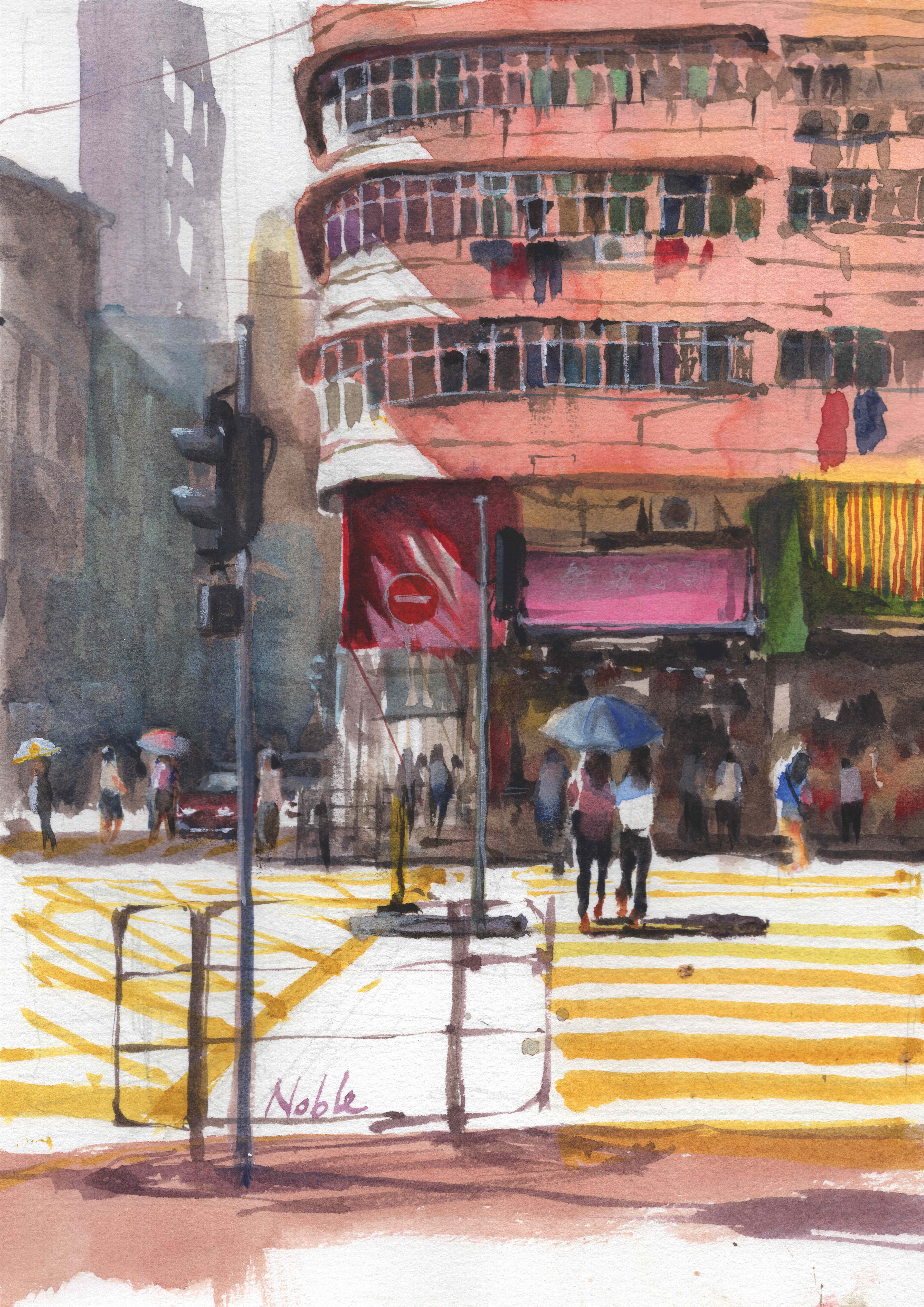 Noble Sketchbook - ART PRINT Yau Ma Tei