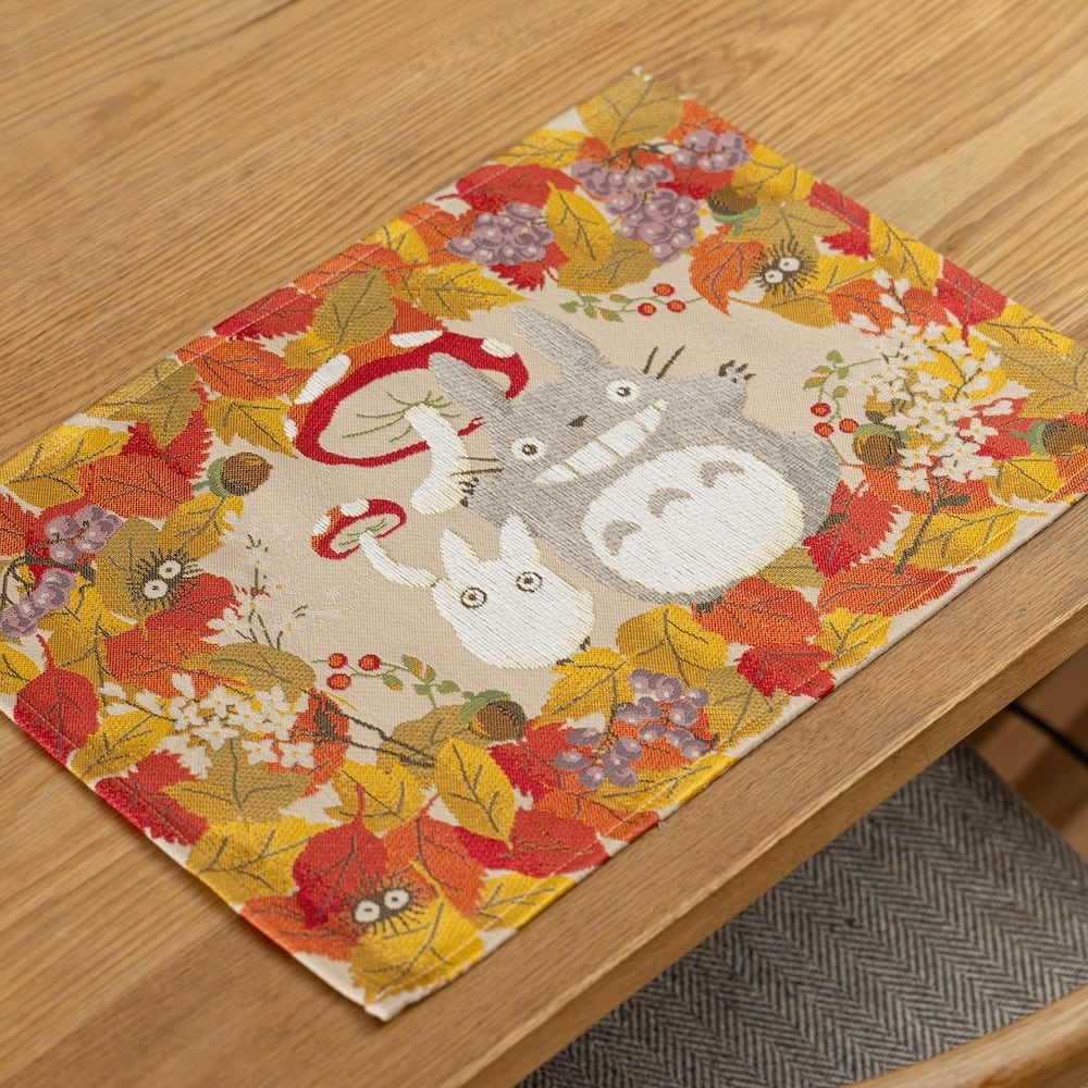 龍貓 刺繡餐墊