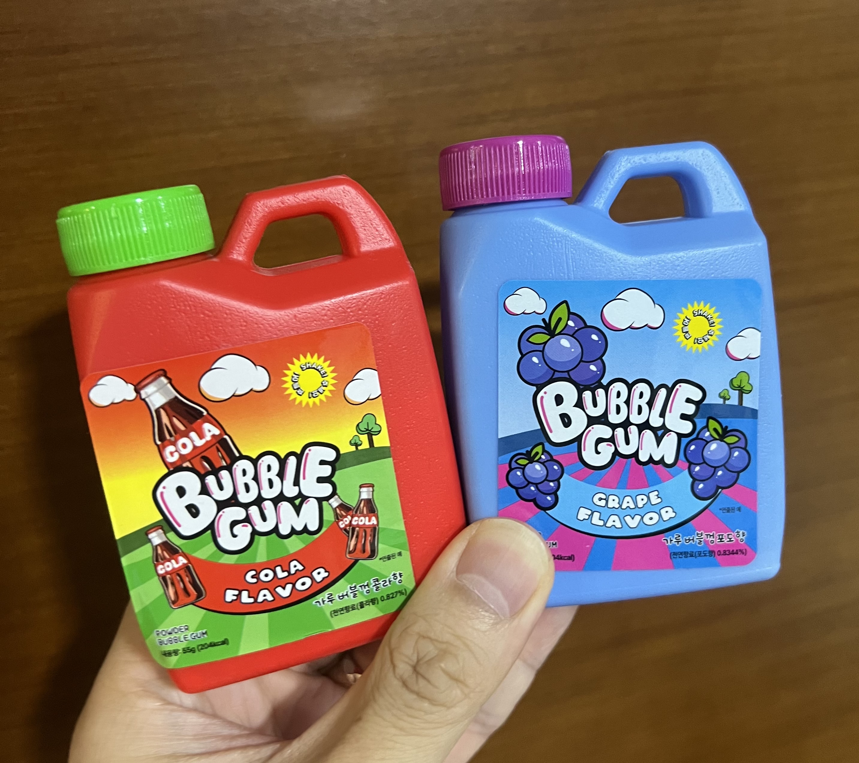 💟現貨💟🇰🇷韓國 CU 便利店爆紅 洗衣粉造型粉末口香糖-一套2樽