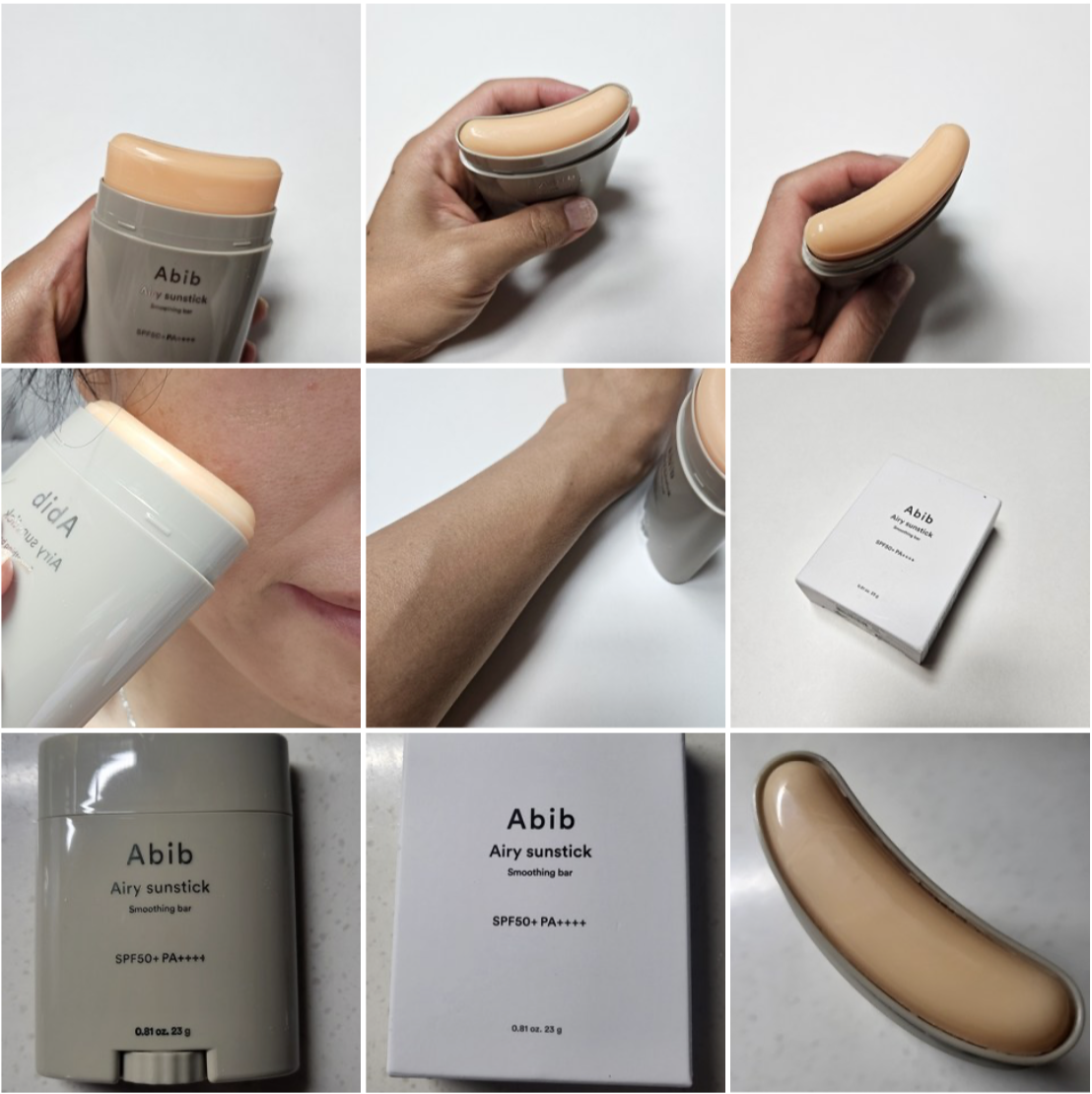 韓國Abib 輕柔半啞光 控油防曬棒｜Abib Airy Sunstick Smoothing Bar 