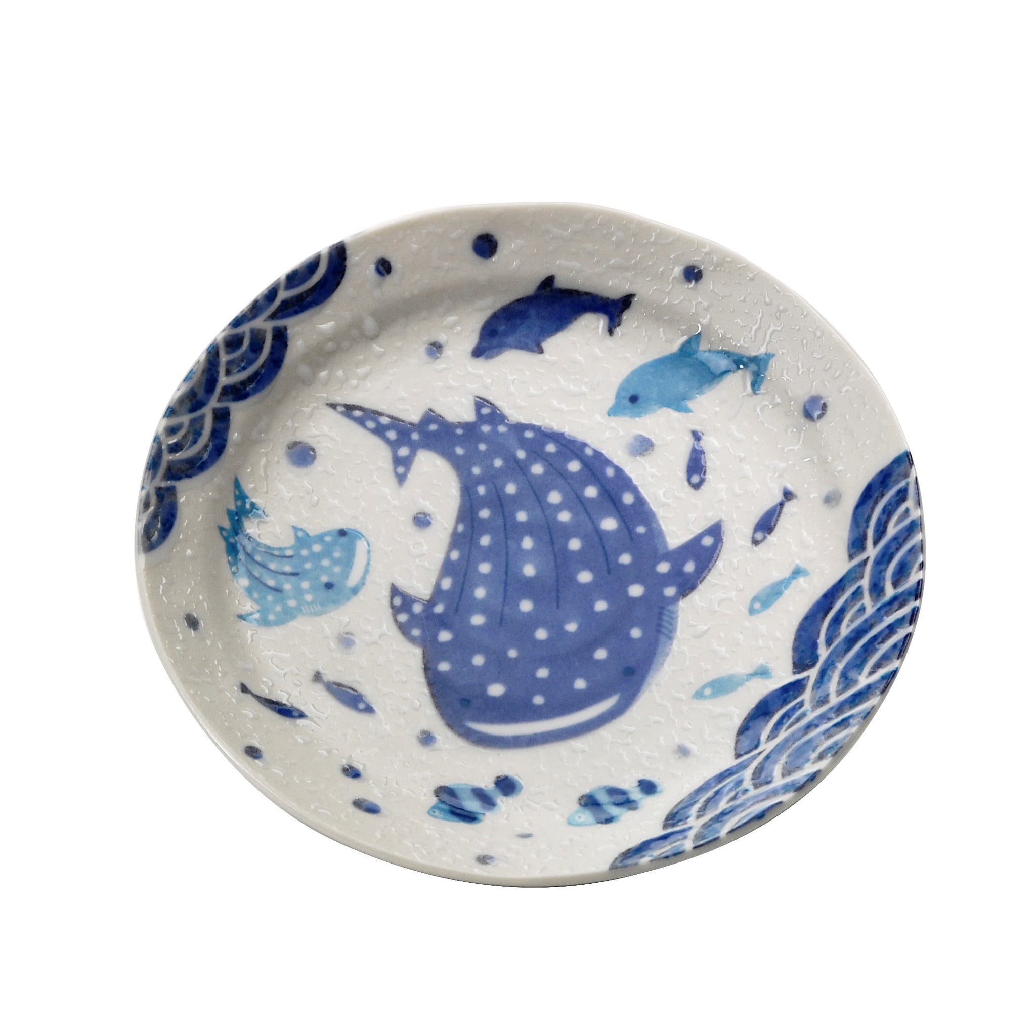 波間の甚兵衛大皿 Sam-1014