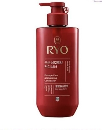 韓國 RYO 呂修護潤髮乳480ml（紅色受損髮質適用）