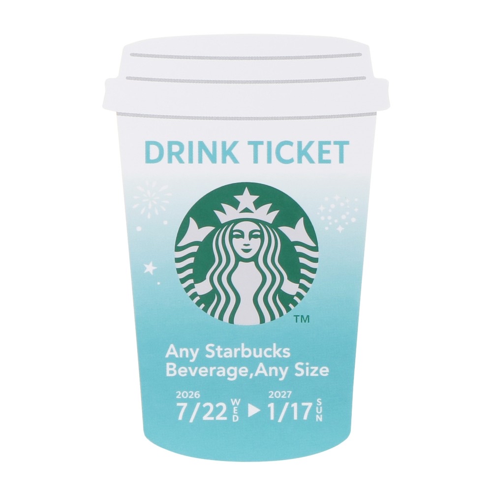 🎀【預訂】Starbucks Japan Cheers To Summer 小包連飲品卡 