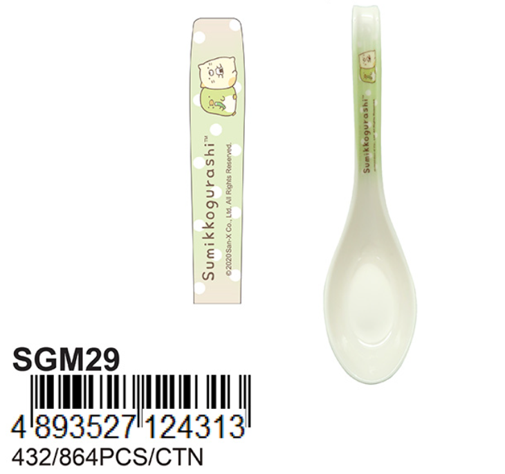 6.5"角落小夥伴長柄匙 SGM29